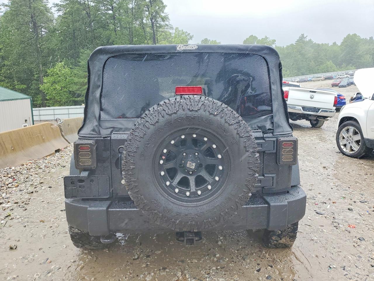 2017 Jeep Wrangler Unlimited Sport Black vin: 1C4BJWDG0HL596625