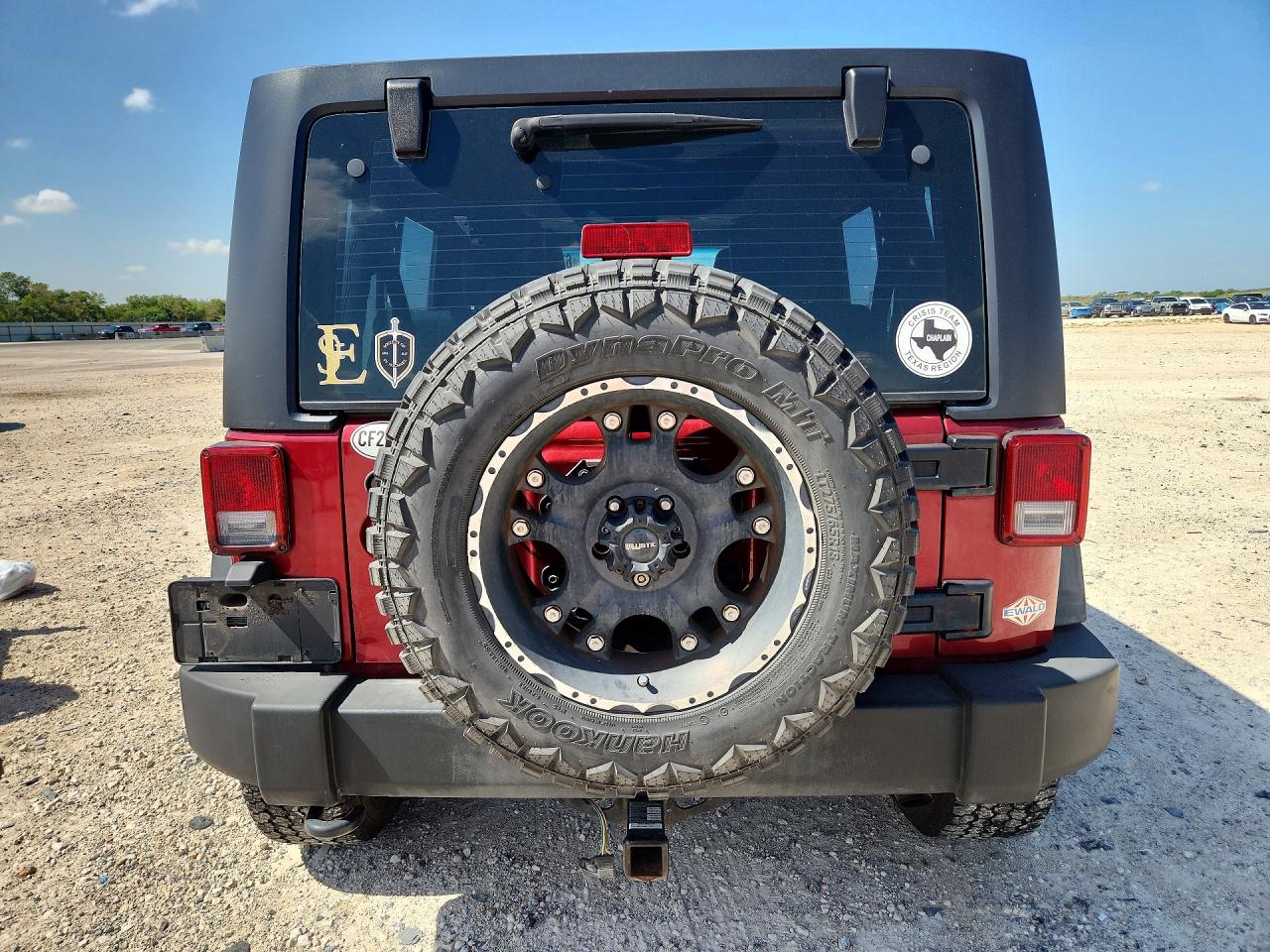 2012 Jeep Wrangler Unlimited Sport Red vin: 1C4BJWDG1CL136754