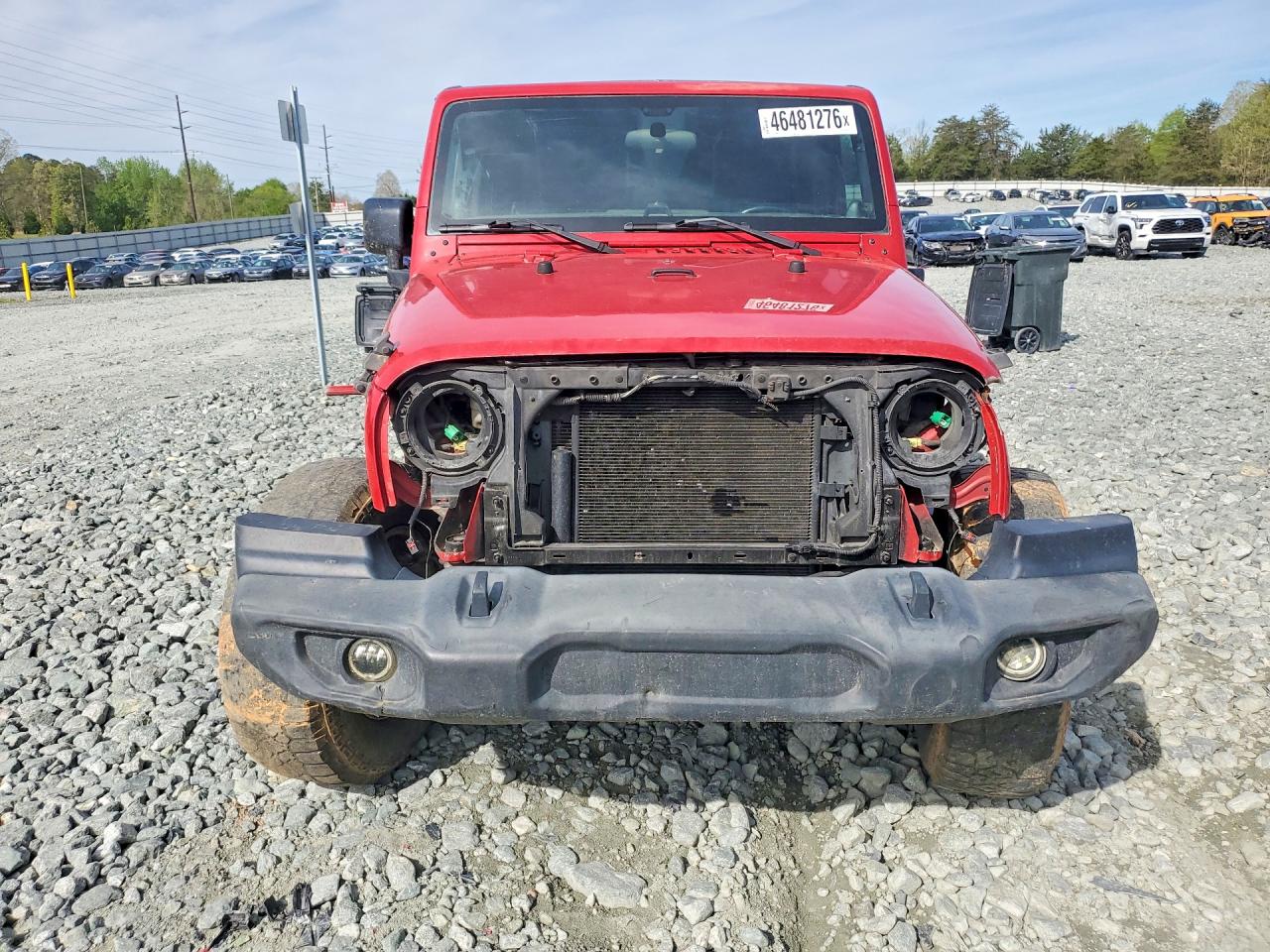 2012 Jeep Wrangler Unlimited Sport Red vin: 1C4BJWDG1CL139282