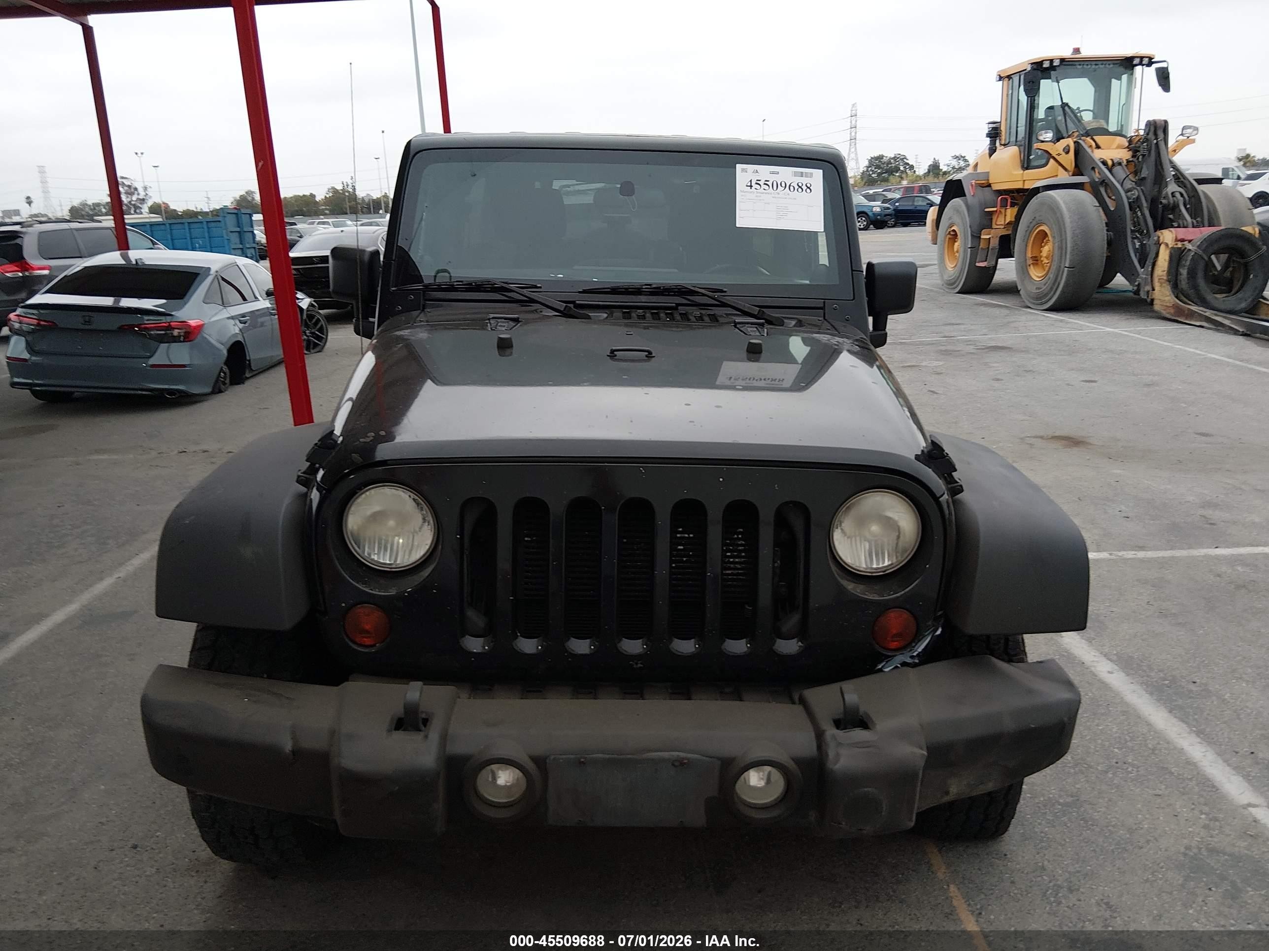 2012 Jeep Wrangler Unlimited Sport Black vin: 1C4BJWDG1CL266730