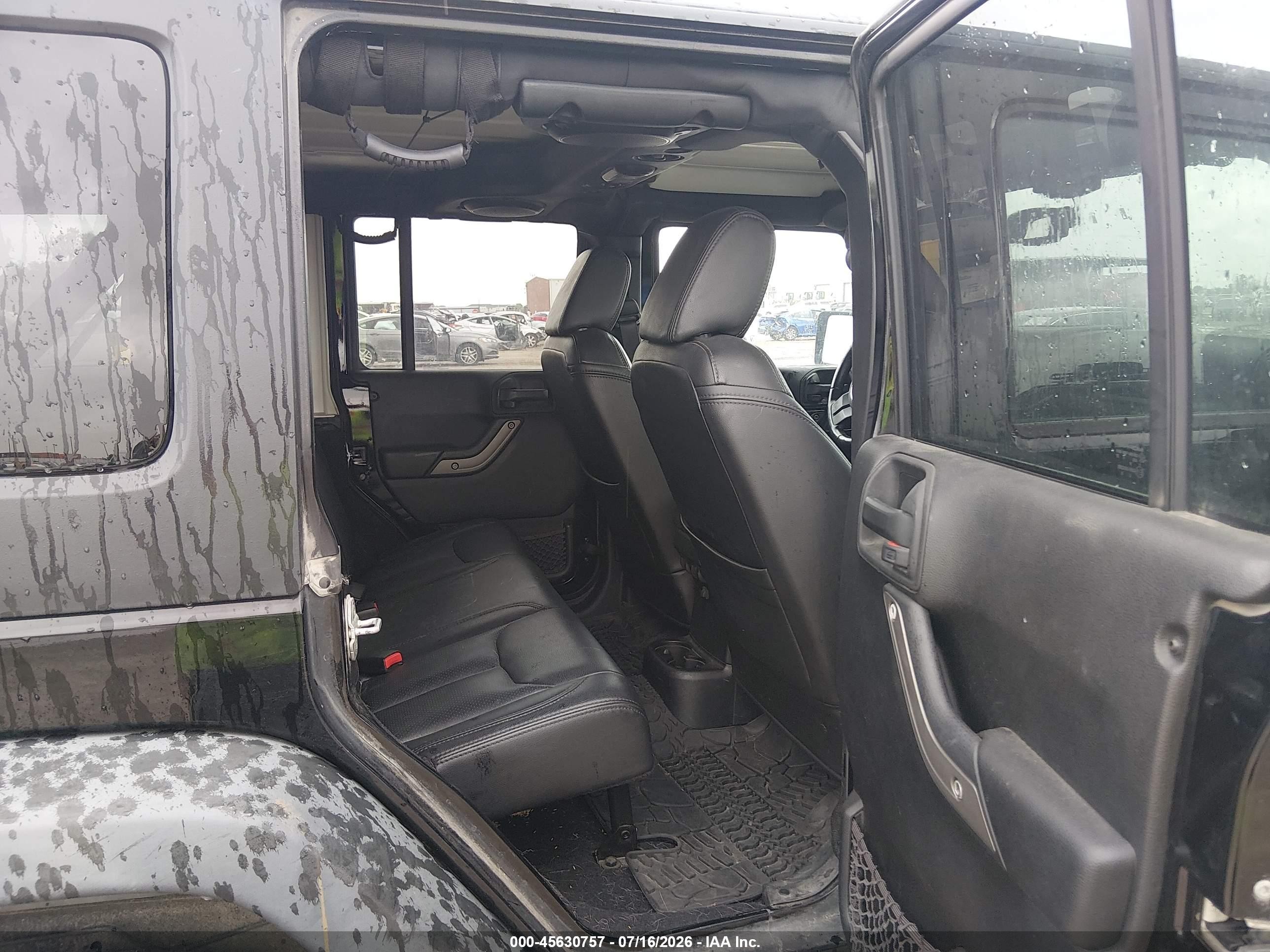 2013 Jeep Wrangler Unlimited Sport Black vin: 1C4BJWDG1DL556533