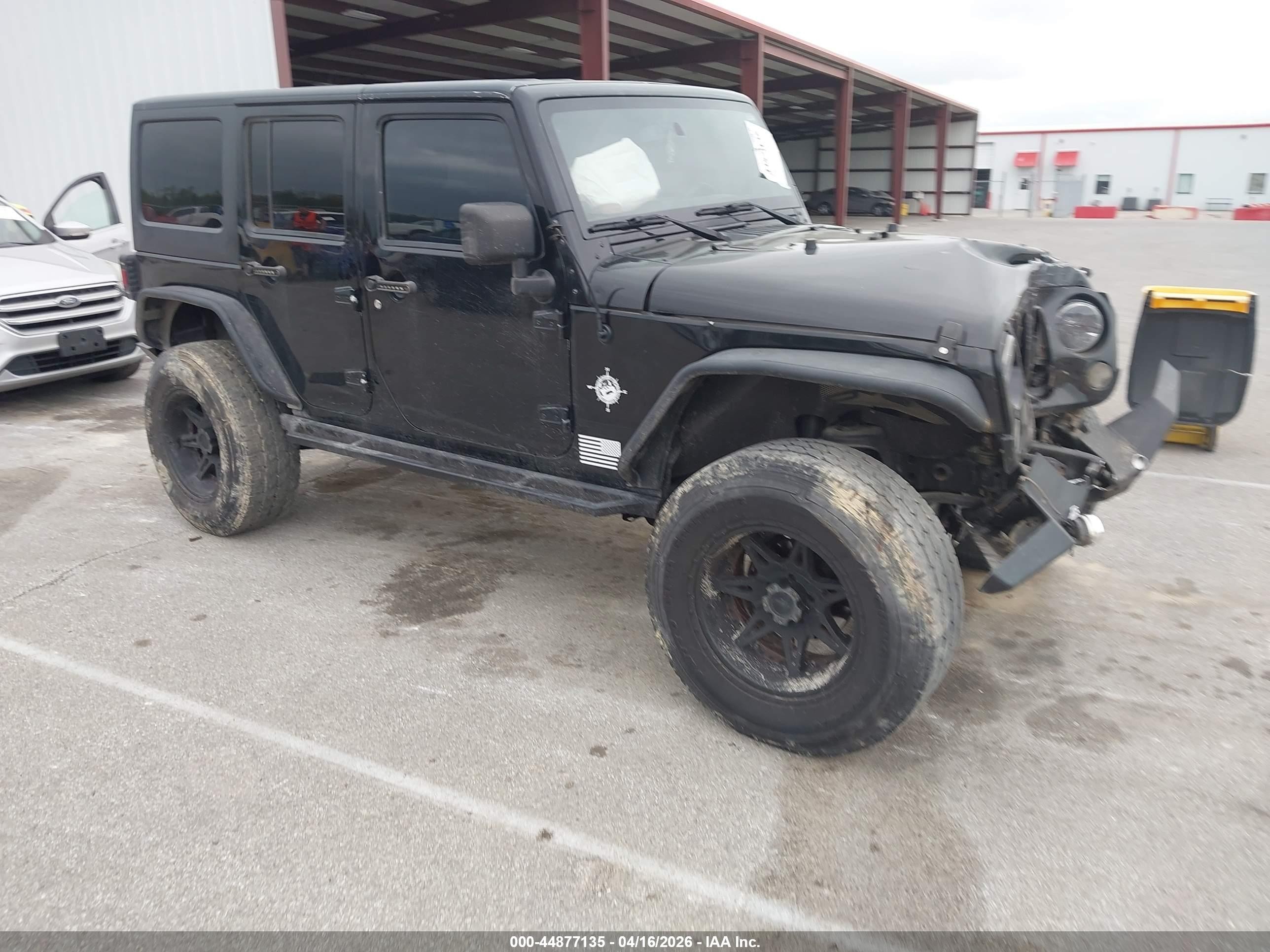 2013 Jeep Wrangler Unlimited Freedom Edition Black vin: 1C4BJWDG1DL628783