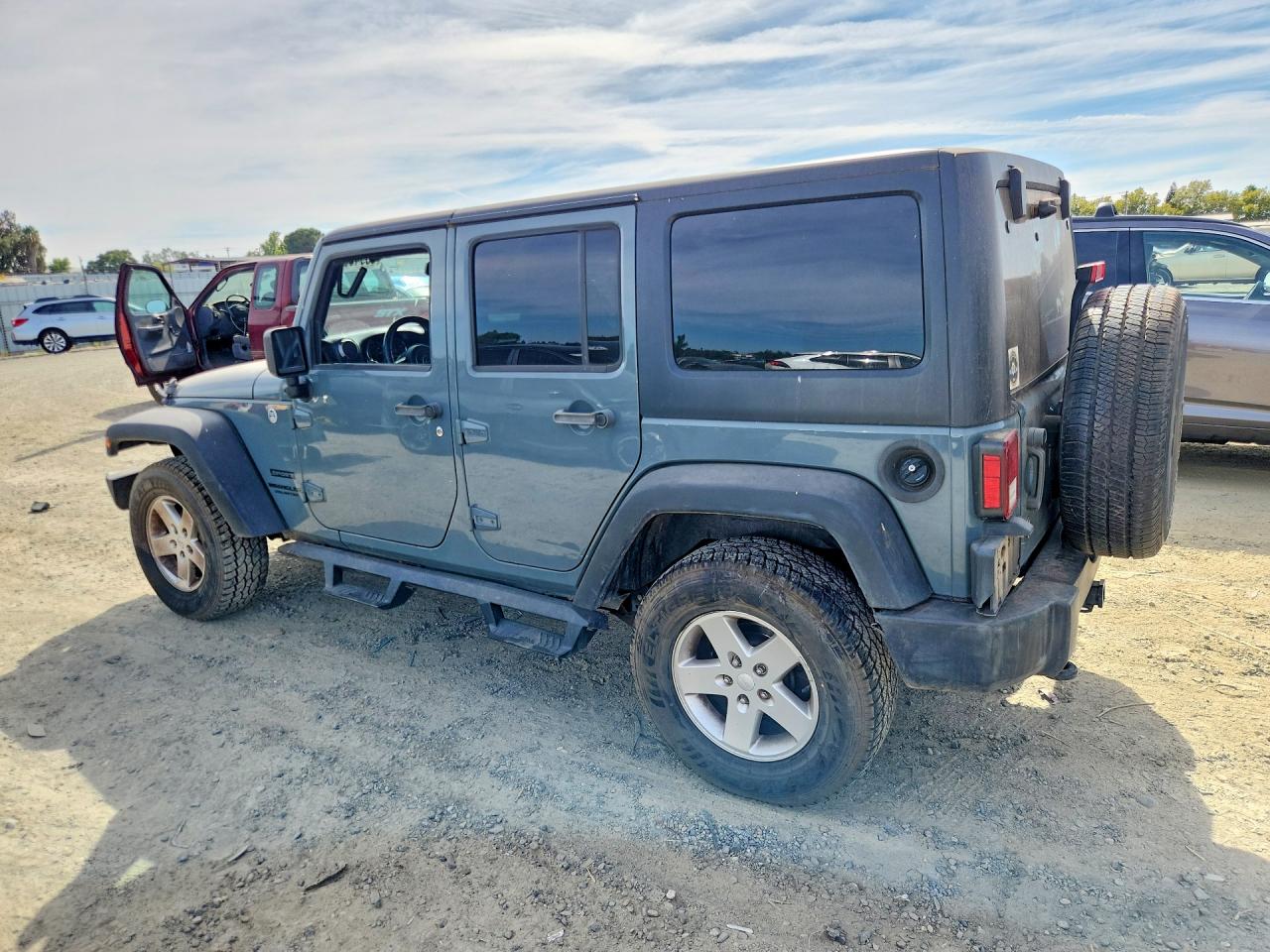 2014 Jeep Wrangler Unlimited Sport Black vin: 1C4BJWDG1EL130441
