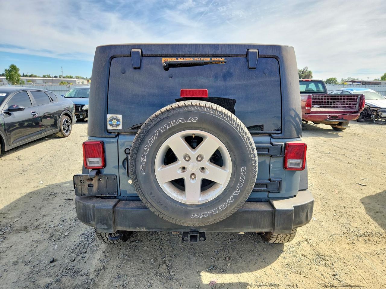 2014 Jeep Wrangler Unlimited Sport Black vin: 1C4BJWDG1EL130441