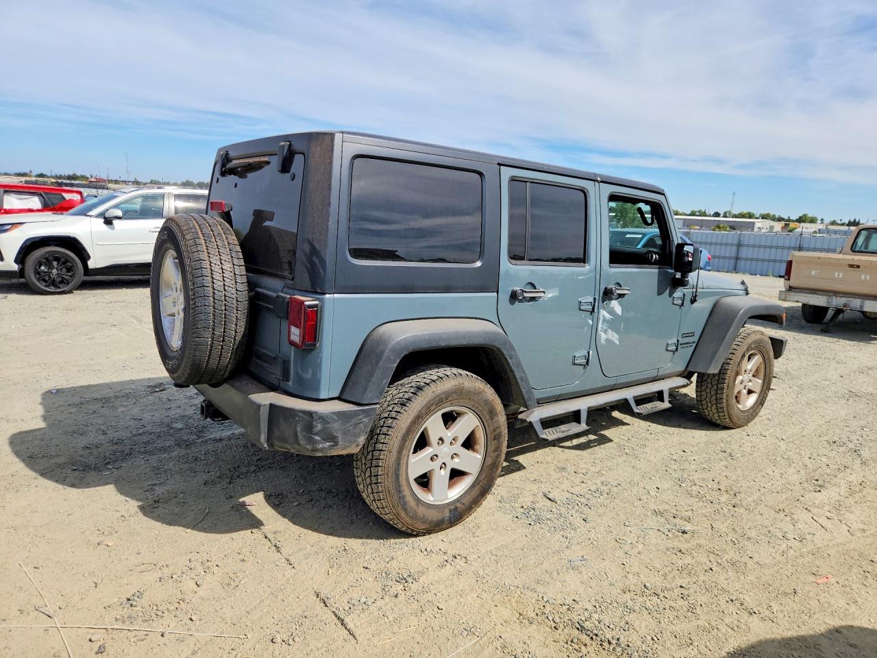 2014 Jeep Wrangler Unlimited Sport Black vin: 1C4BJWDG1EL130441