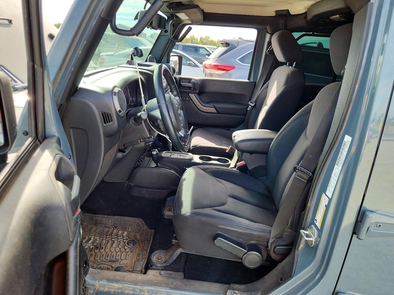 2014 Jeep Wrangler Unlimited Sport Black vin: 1C4BJWDG1EL130441