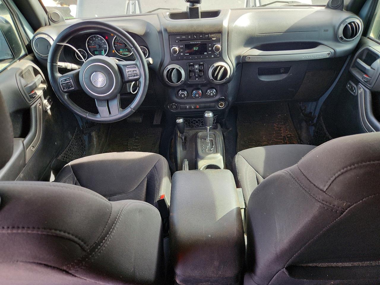 2014 Jeep Wrangler Unlimited Sport Black vin: 1C4BJWDG1EL130441