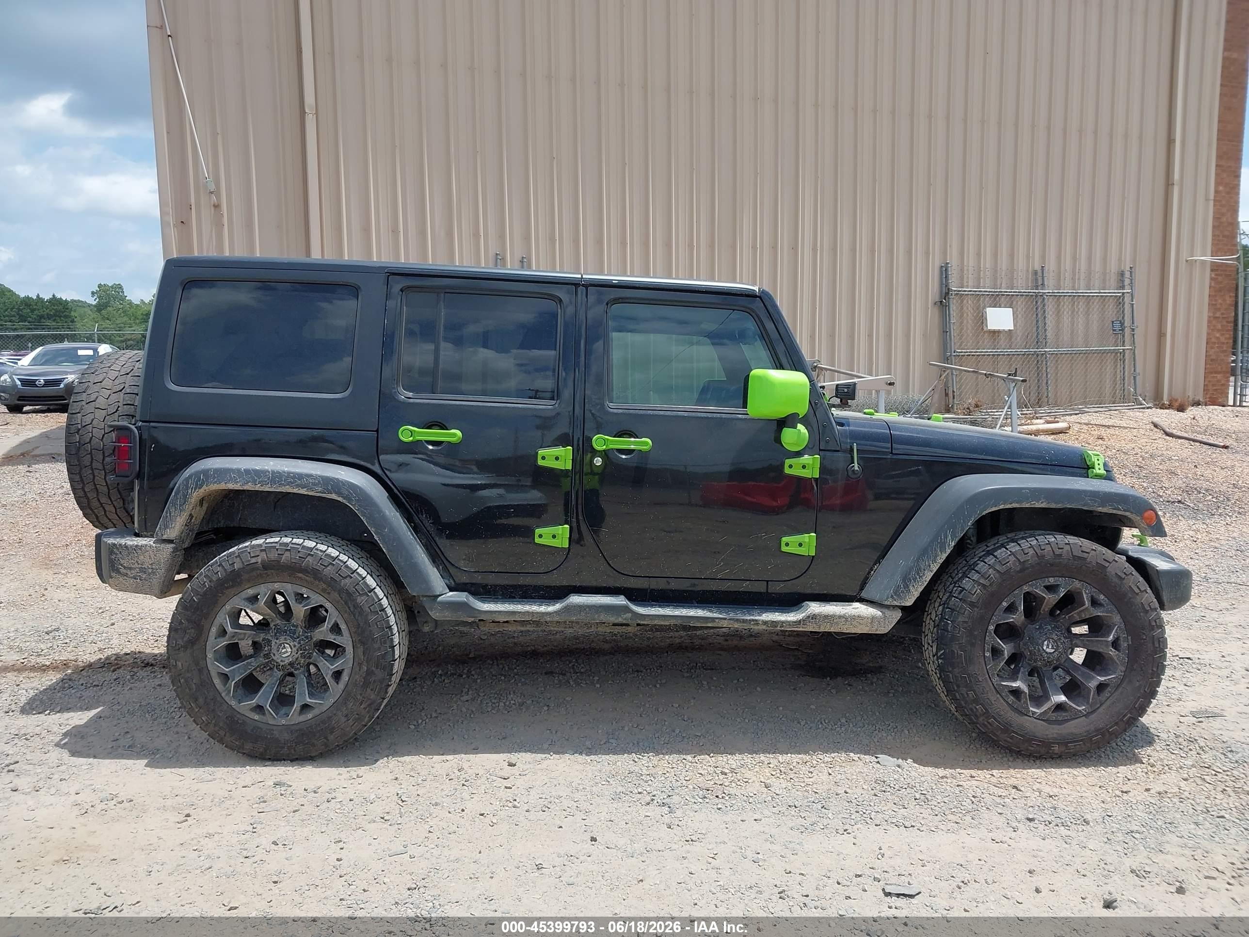 2014 Jeep Wrangler Unlimited Sport Black vin: 1C4BJWDG1EL162340