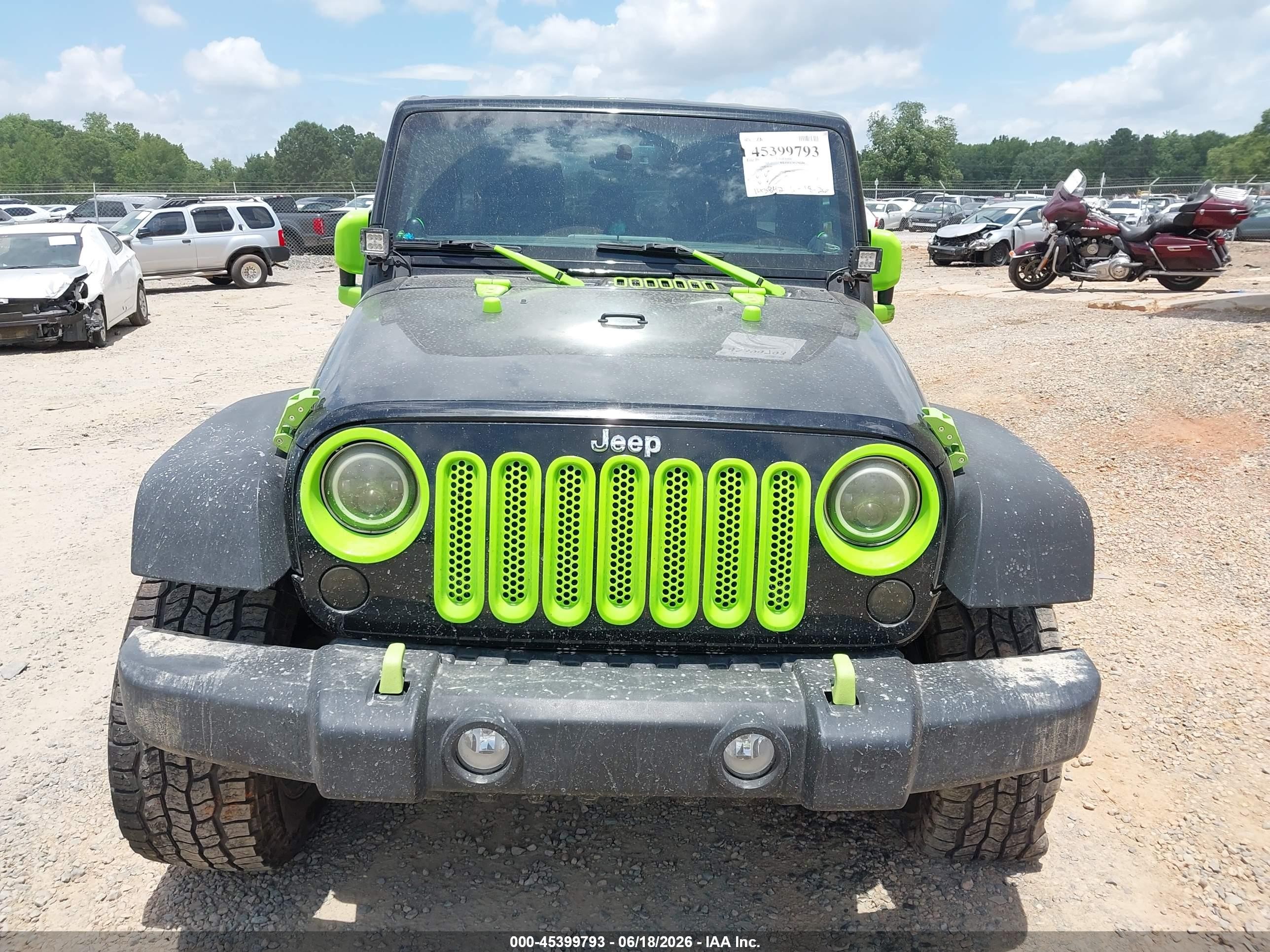2014 Jeep Wrangler Unlimited Sport Black vin: 1C4BJWDG1EL162340
