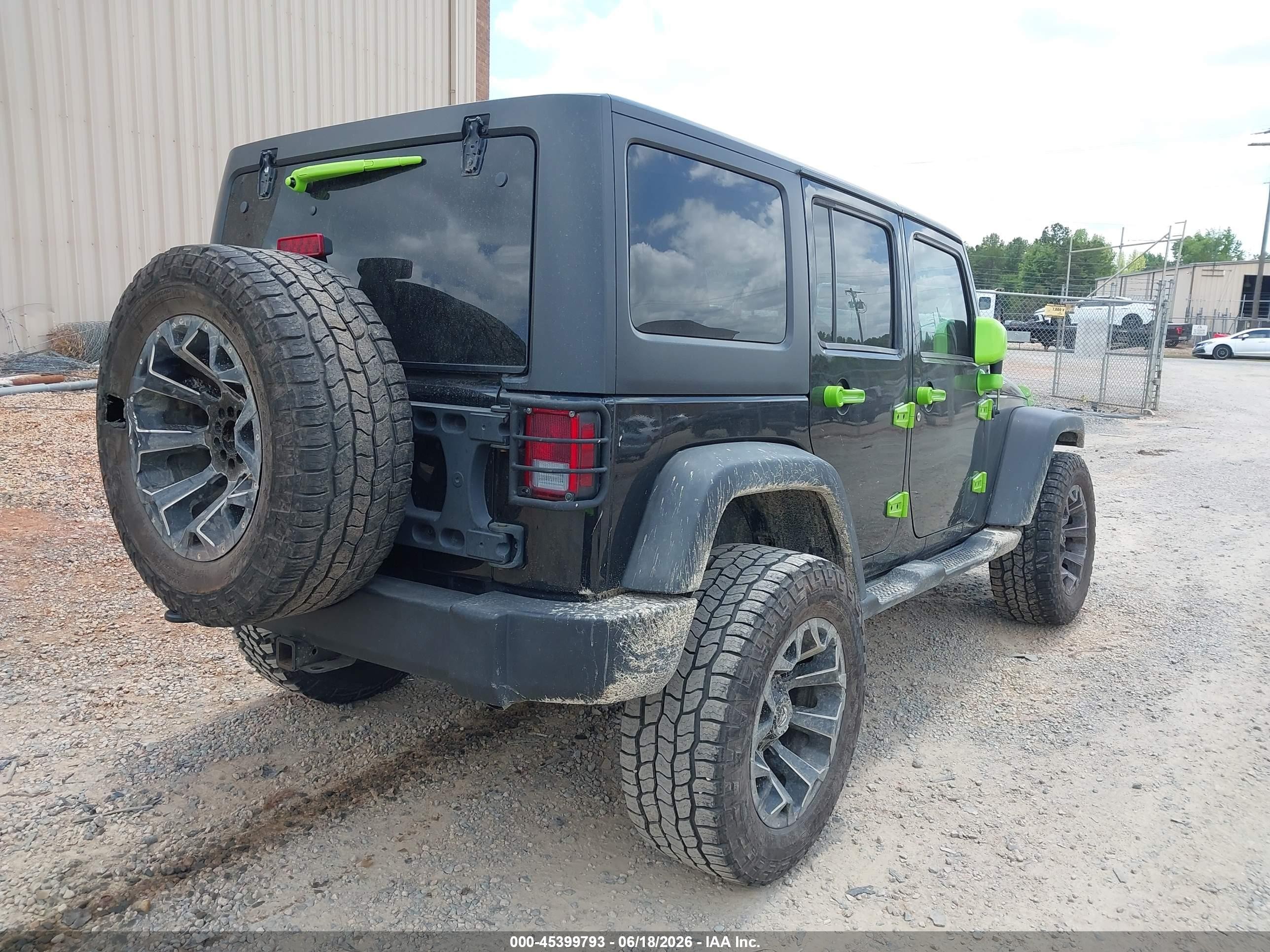 2014 Jeep Wrangler Unlimited Sport Black vin: 1C4BJWDG1EL162340