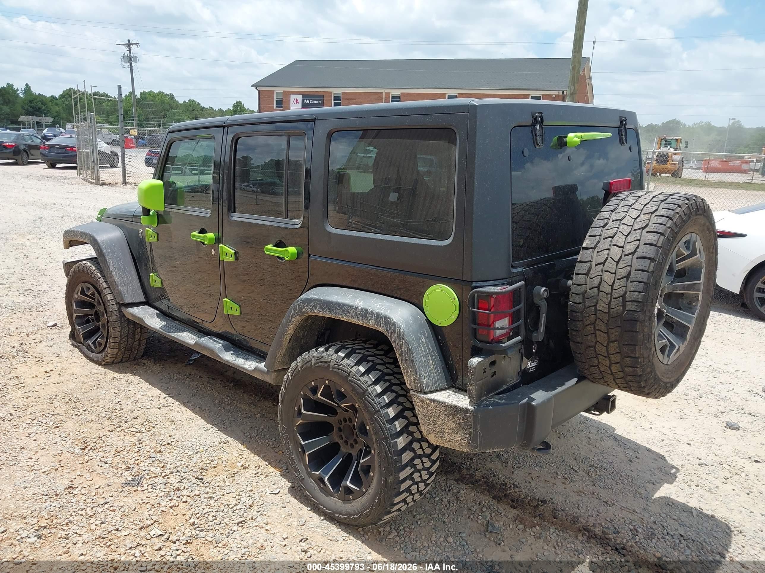 2014 Jeep Wrangler Unlimited Sport Black vin: 1C4BJWDG1EL162340