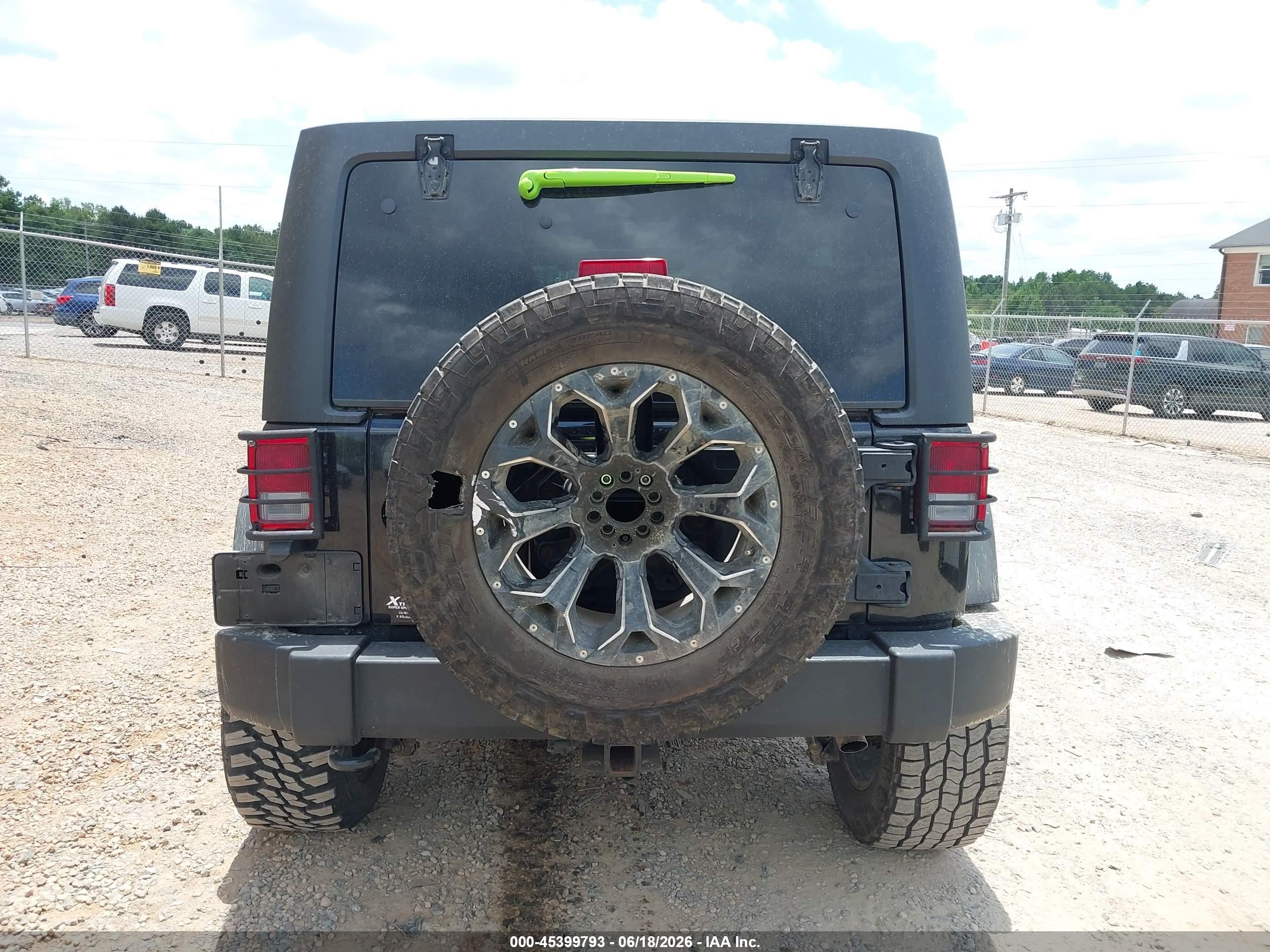 2014 Jeep Wrangler Unlimited Sport Black vin: 1C4BJWDG1EL162340