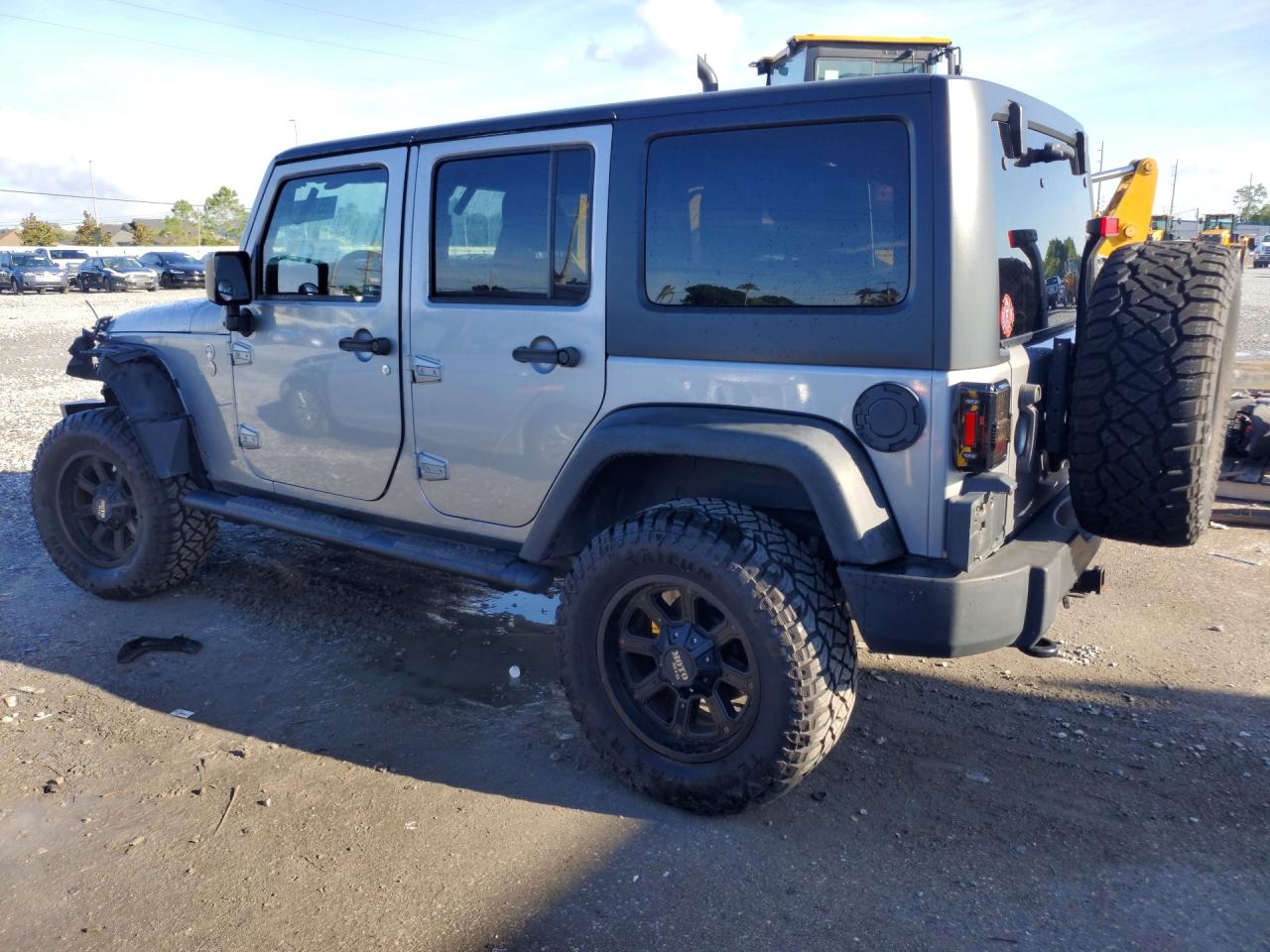 2015 Jeep Wrangler Unlimited Sport Серебряный vin: 1C4BJWDG1FL520957