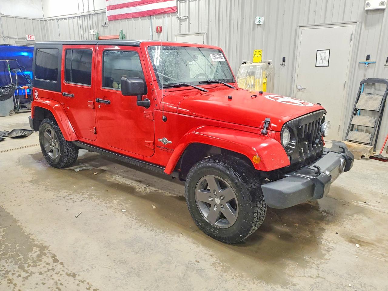 2015 Jeep Wrangler Unlimited Sport Red vin: 1C4BJWDG1FL598994