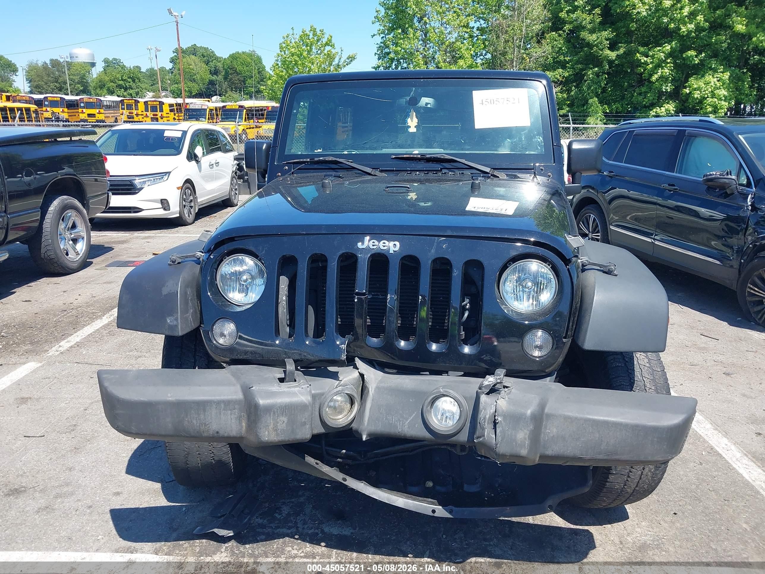 2016 Jeep Wrangler Unlimited Sport Black vin: 1C4BJWDG1GL101170