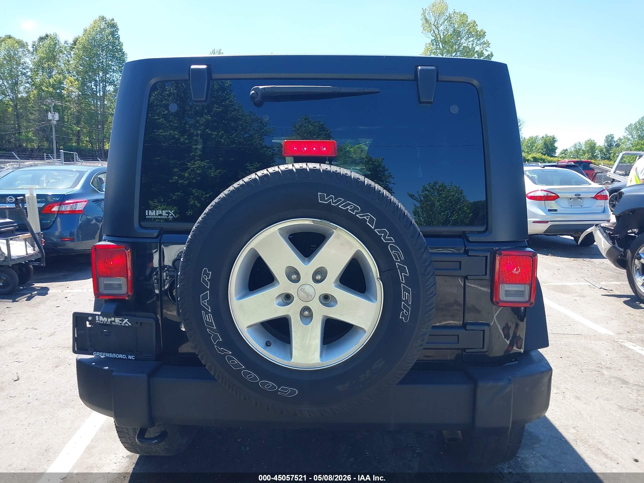 2016 Jeep Wrangler Unlimited Sport Black vin: 1C4BJWDG1GL101170