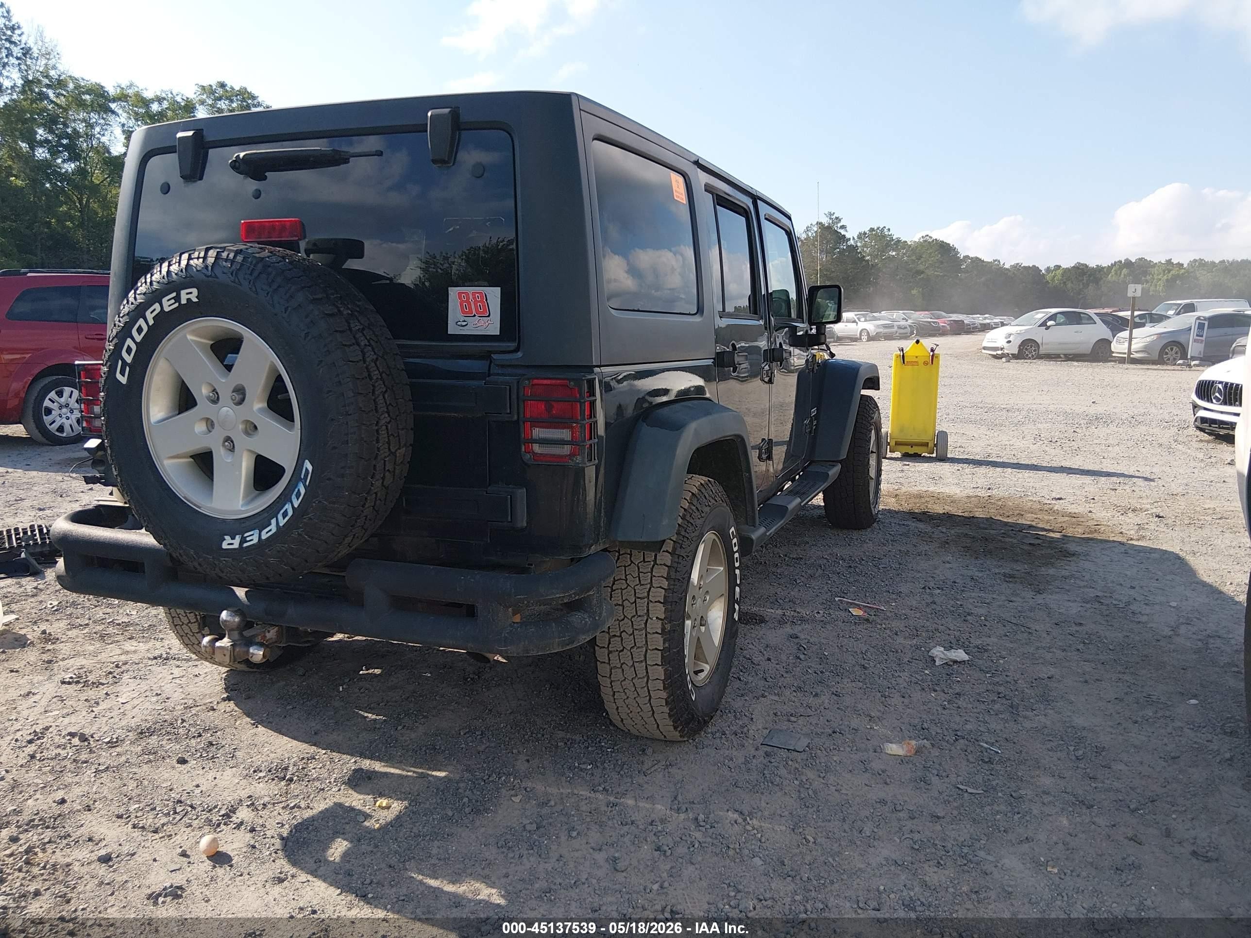 2016 Jeep Wrangler Unlimited Sport Black vin: 1C4BJWDG1GL329993