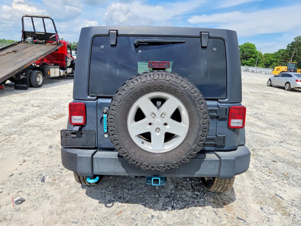 2017 Jeep Wrangler Unlimited Sport Серый vin: 1C4BJWDG1HL586721