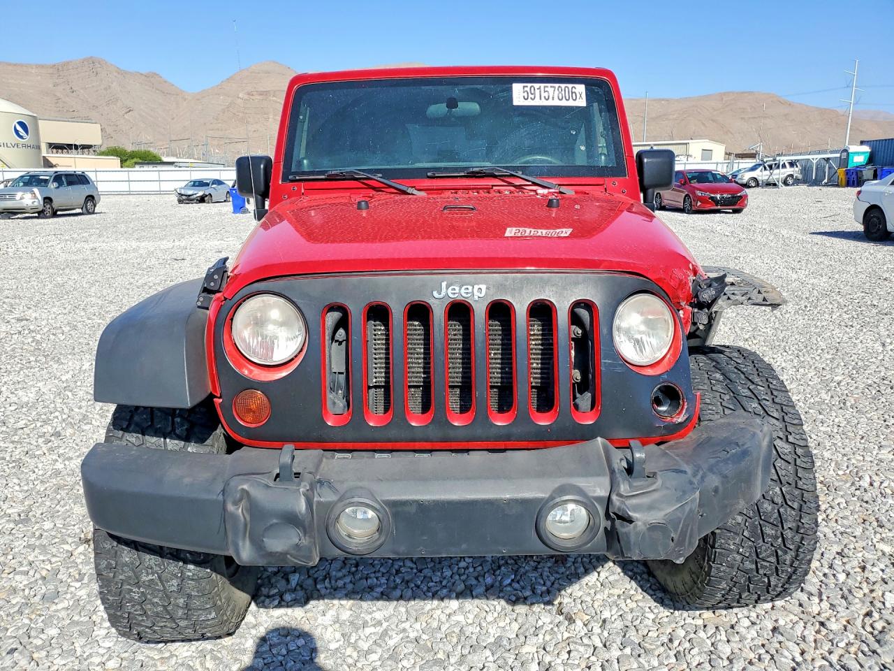 2012 Jeep Wrangler Unlimited Sport Red vin: 1C4BJWDG2CL164336