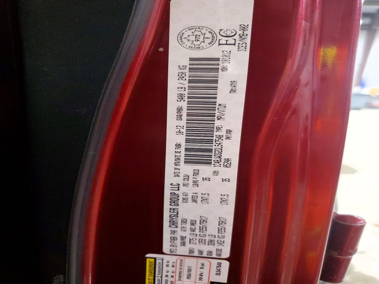2013 Jeep Wrangler Unlimited Sport Red vin: 1C4BJWDG2DL547548