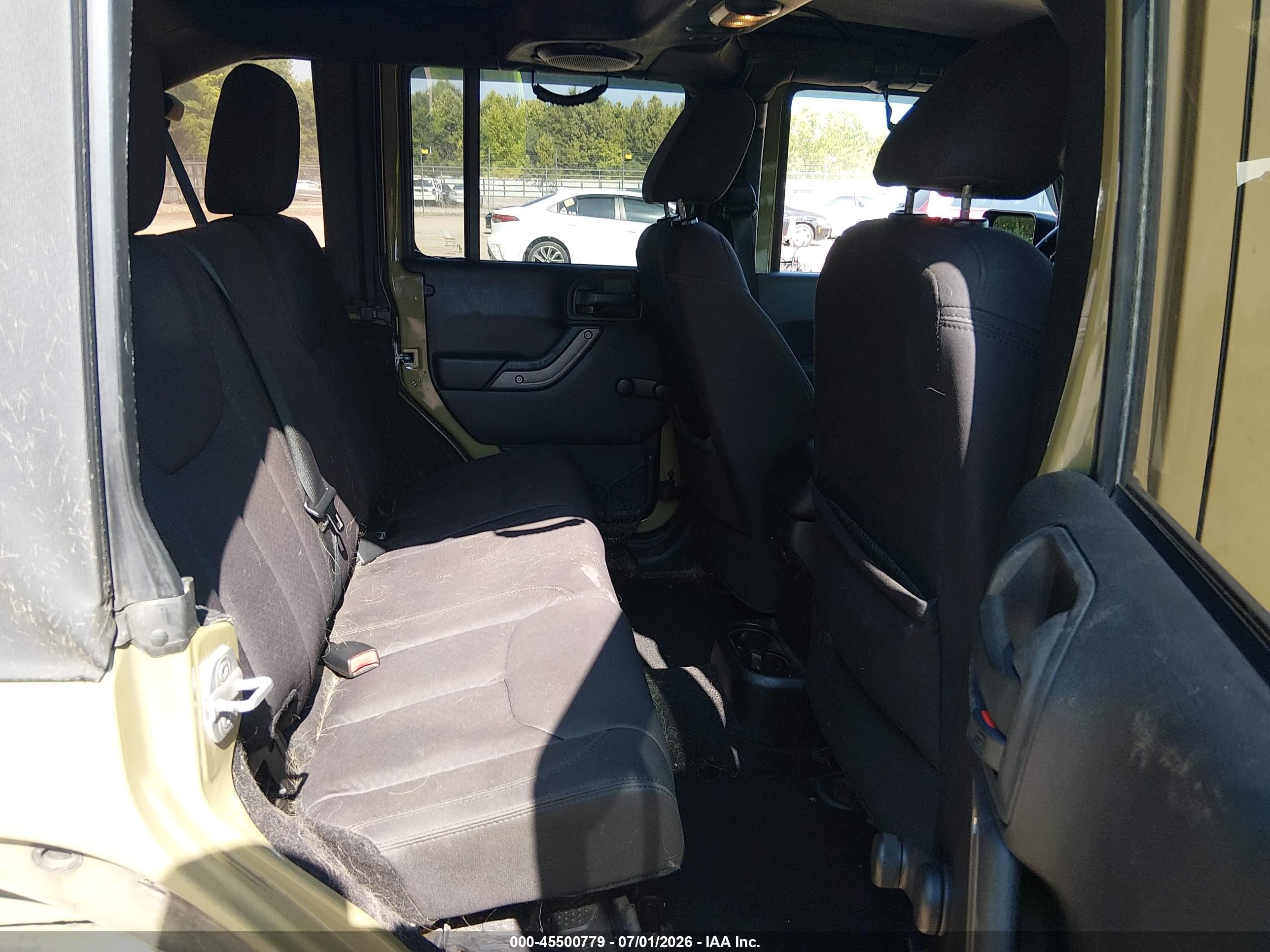 2013 Jeep Wrangler Unlimited Sport Green vin: 1C4BJWDG2DL594921