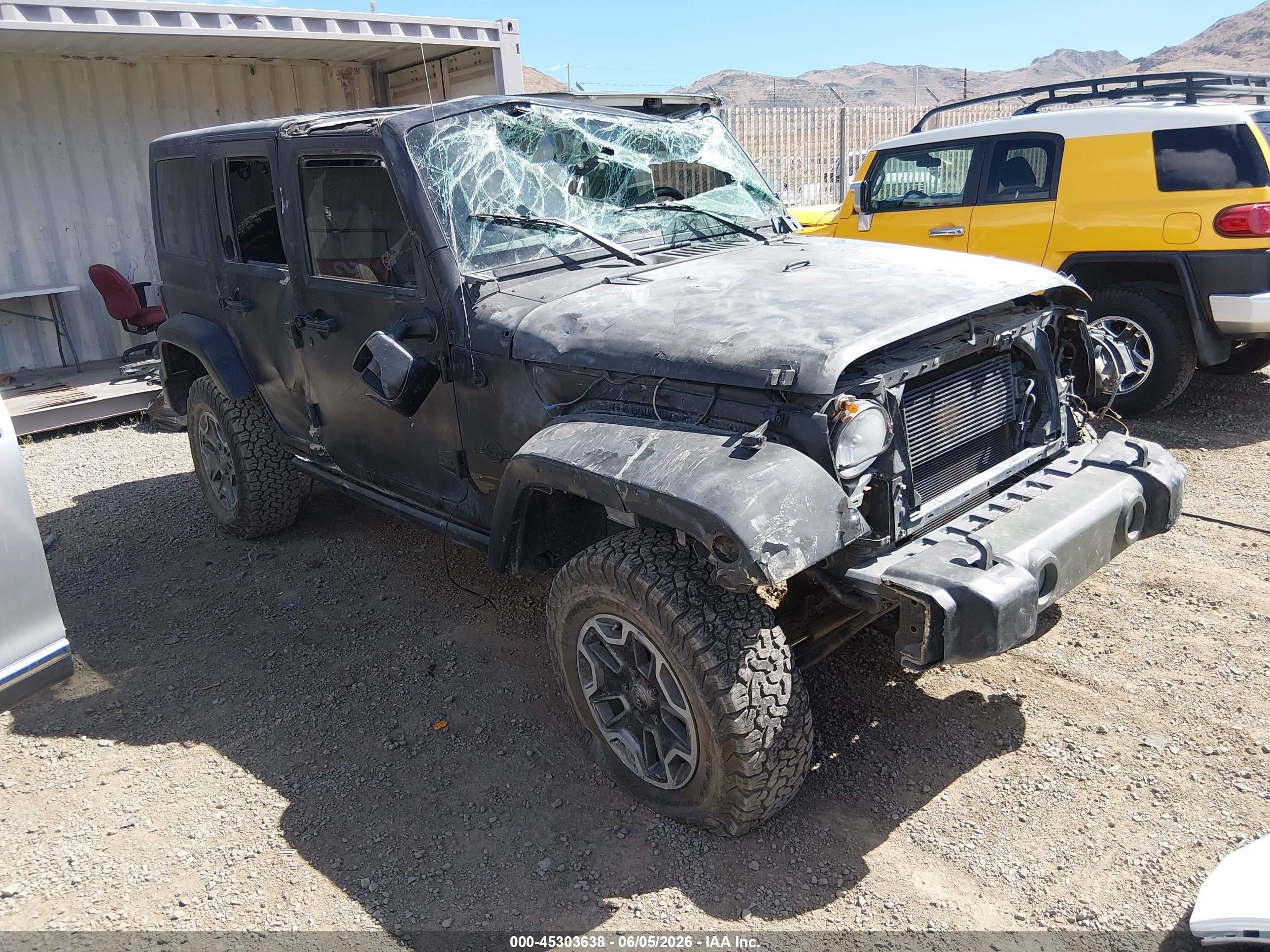 2014 Jeep Wrangler Unlimited Freedom Edition Black vin: 1C4BJWDG2EL212601