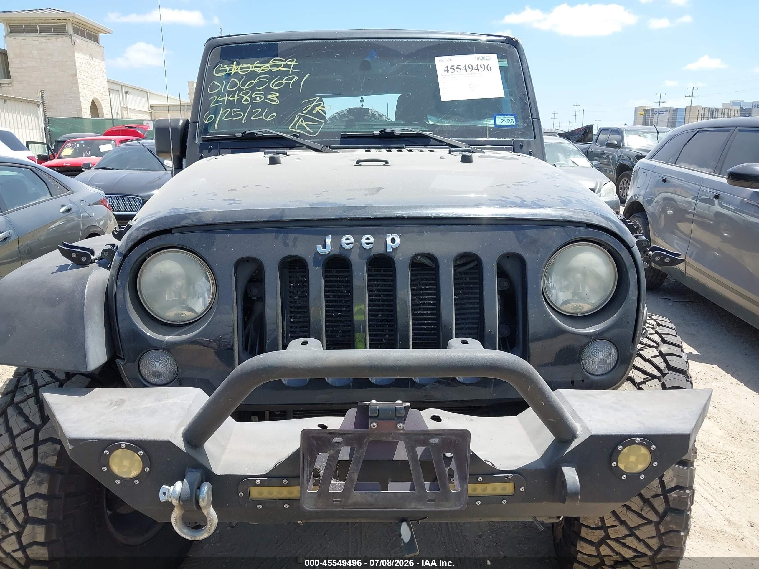 2014 Jeep Wrangler Unlimited Sport Black vin: 1C4BJWDG2EL244853
