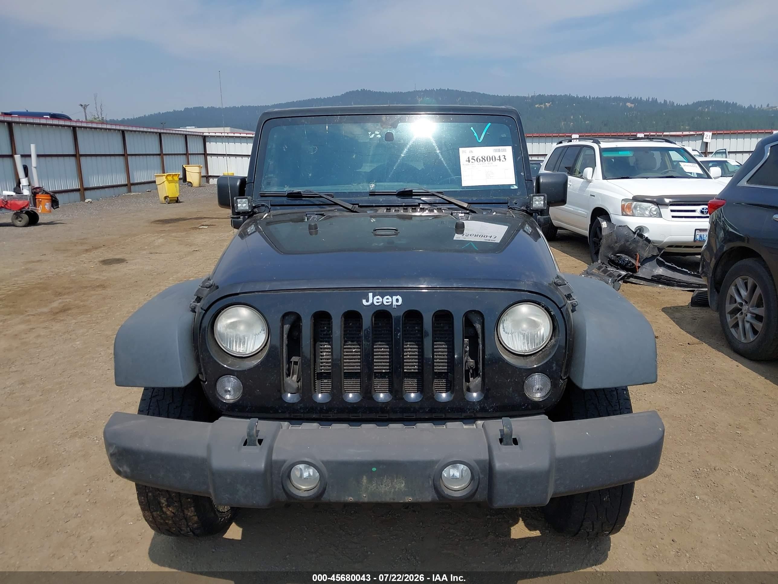 2015 Jeep Wrangler Unlimited Sport Black vin: 1C4BJWDG2FL521261