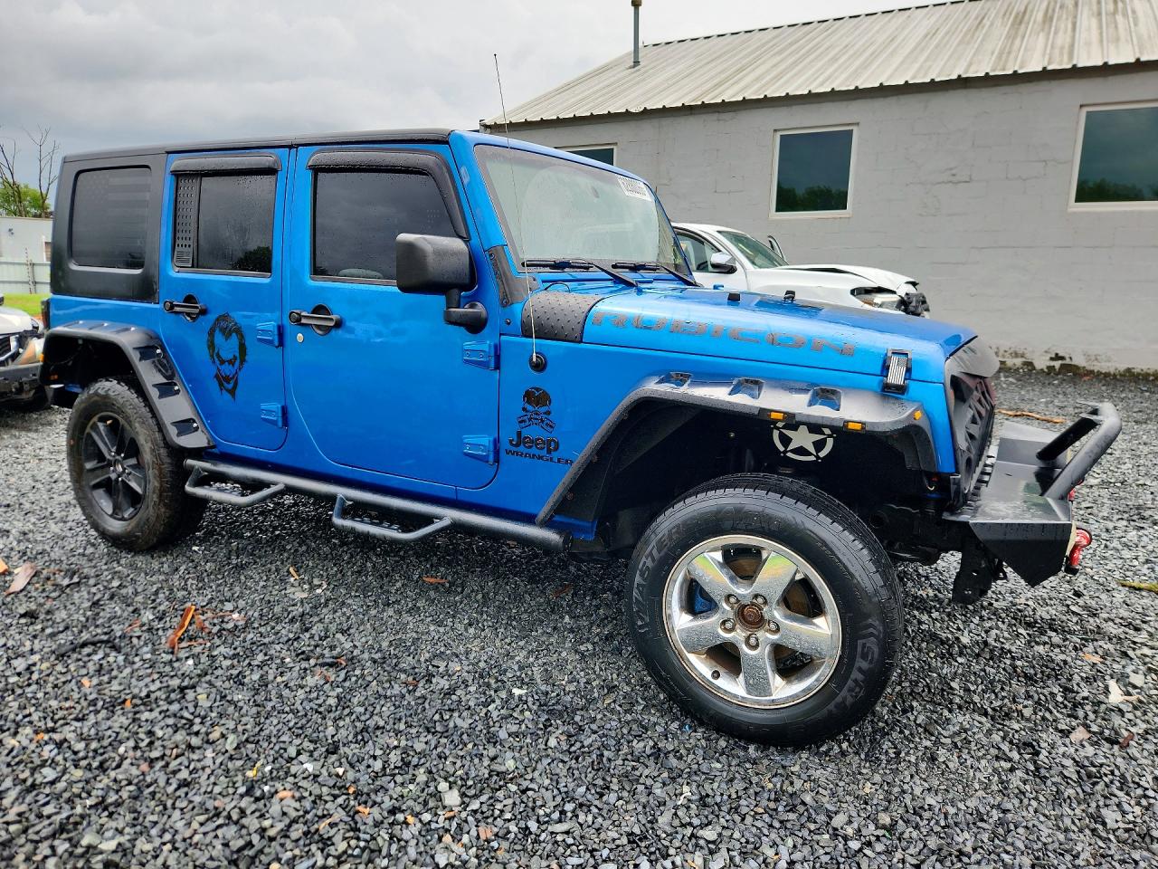 2015 Jeep Wrangler Unlimited Sport Синий vin: 1C4BJWDG2FL574011