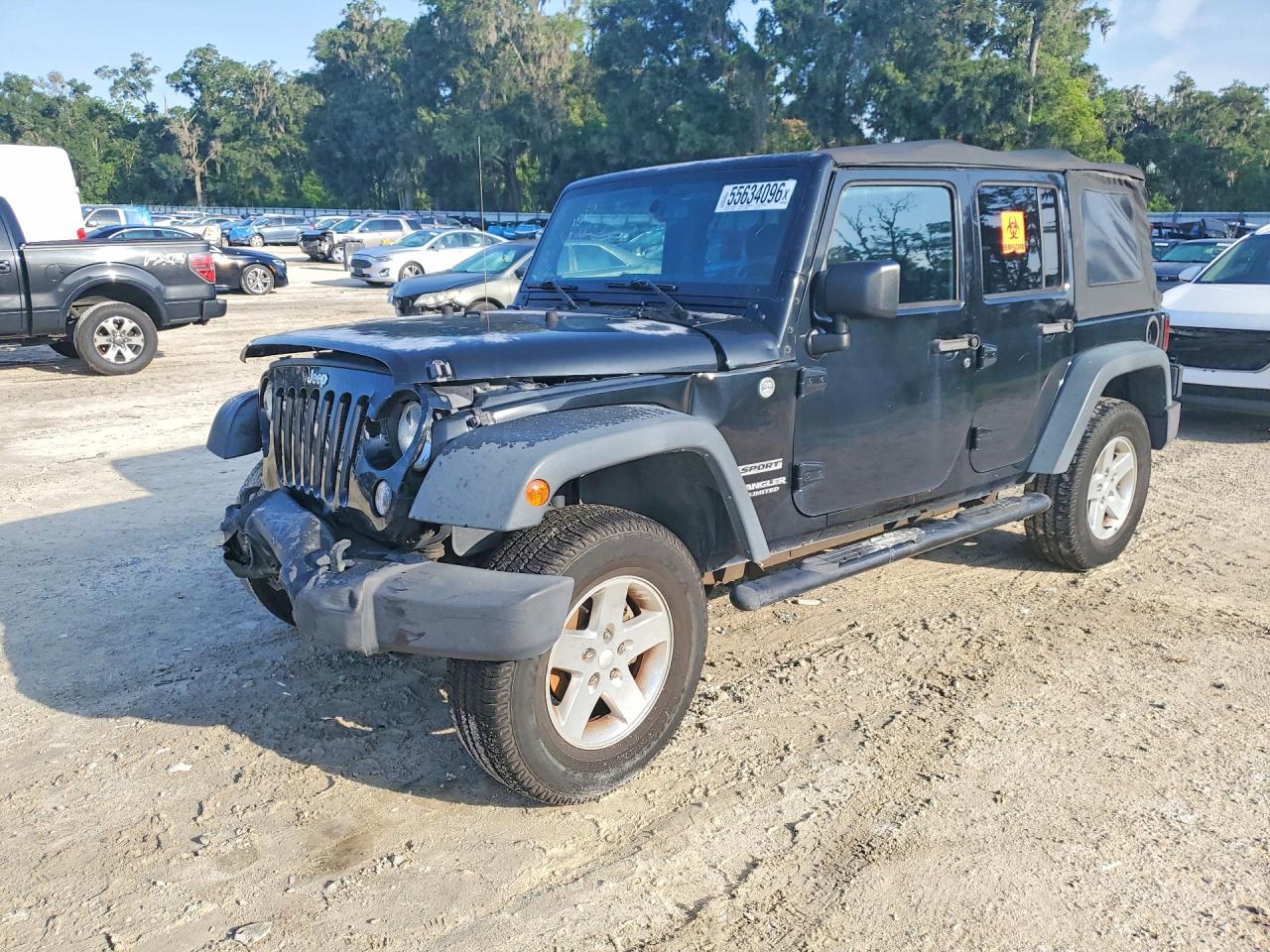 2015 Jeep Wrangler Unlimited Sport Black vin: 1C4BJWDG2FL581248