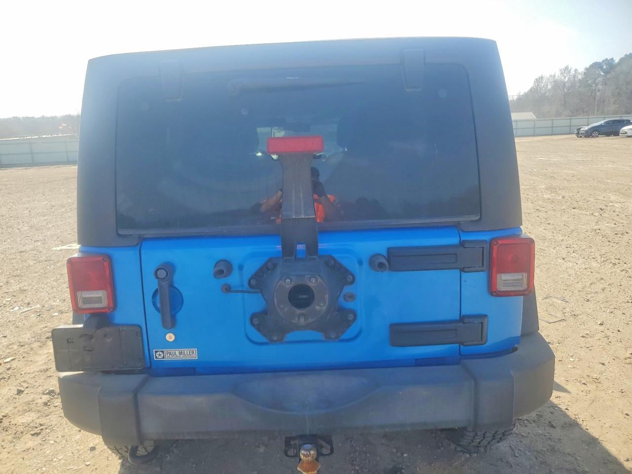 2015 Jeep Wrangler Unlimited Sport Синий vin: 1C4BJWDG2FL652447