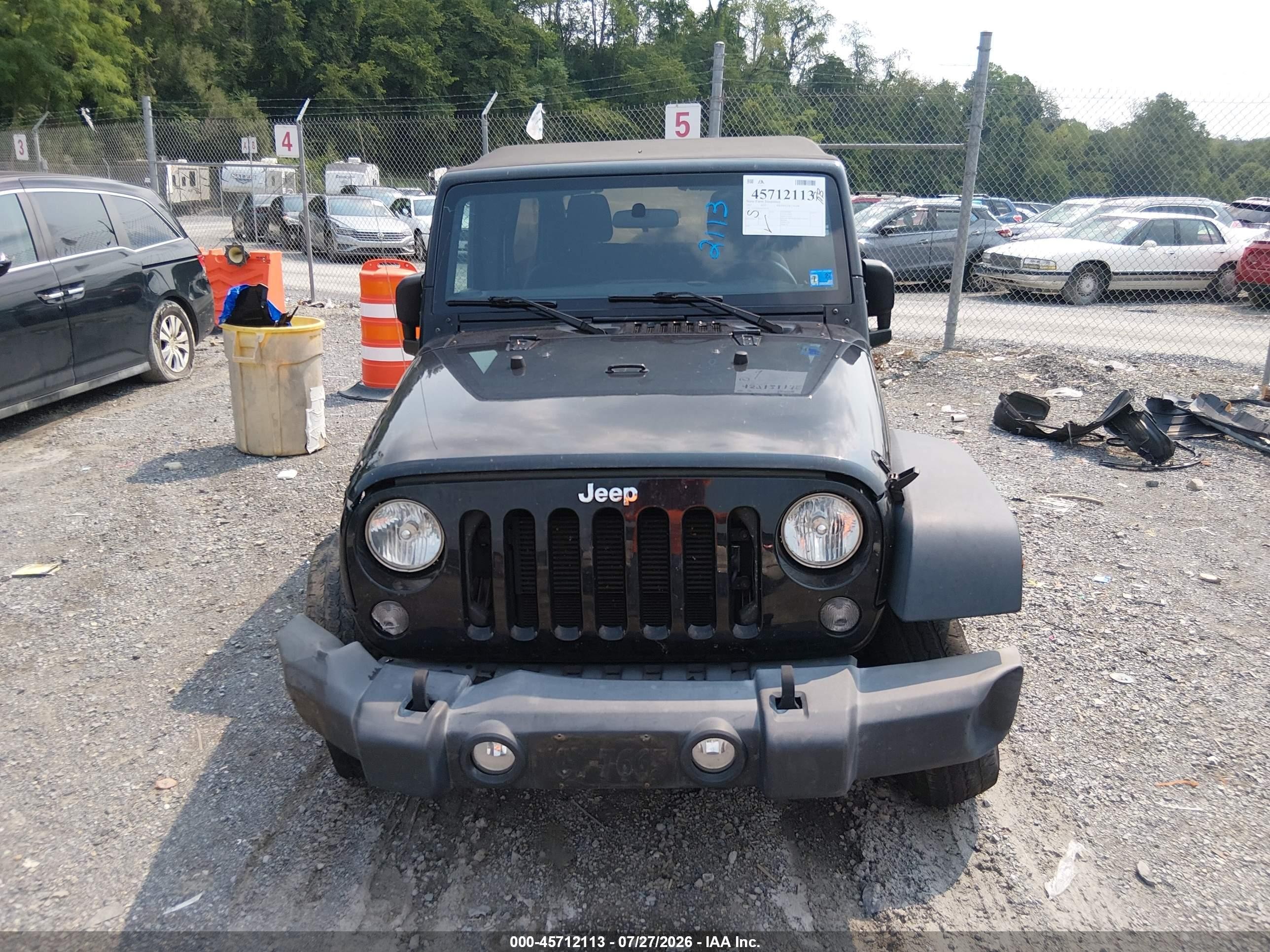 2015 Jeep Wrangler Unlimited Sport Black vin: 1C4BJWDG2FL692561