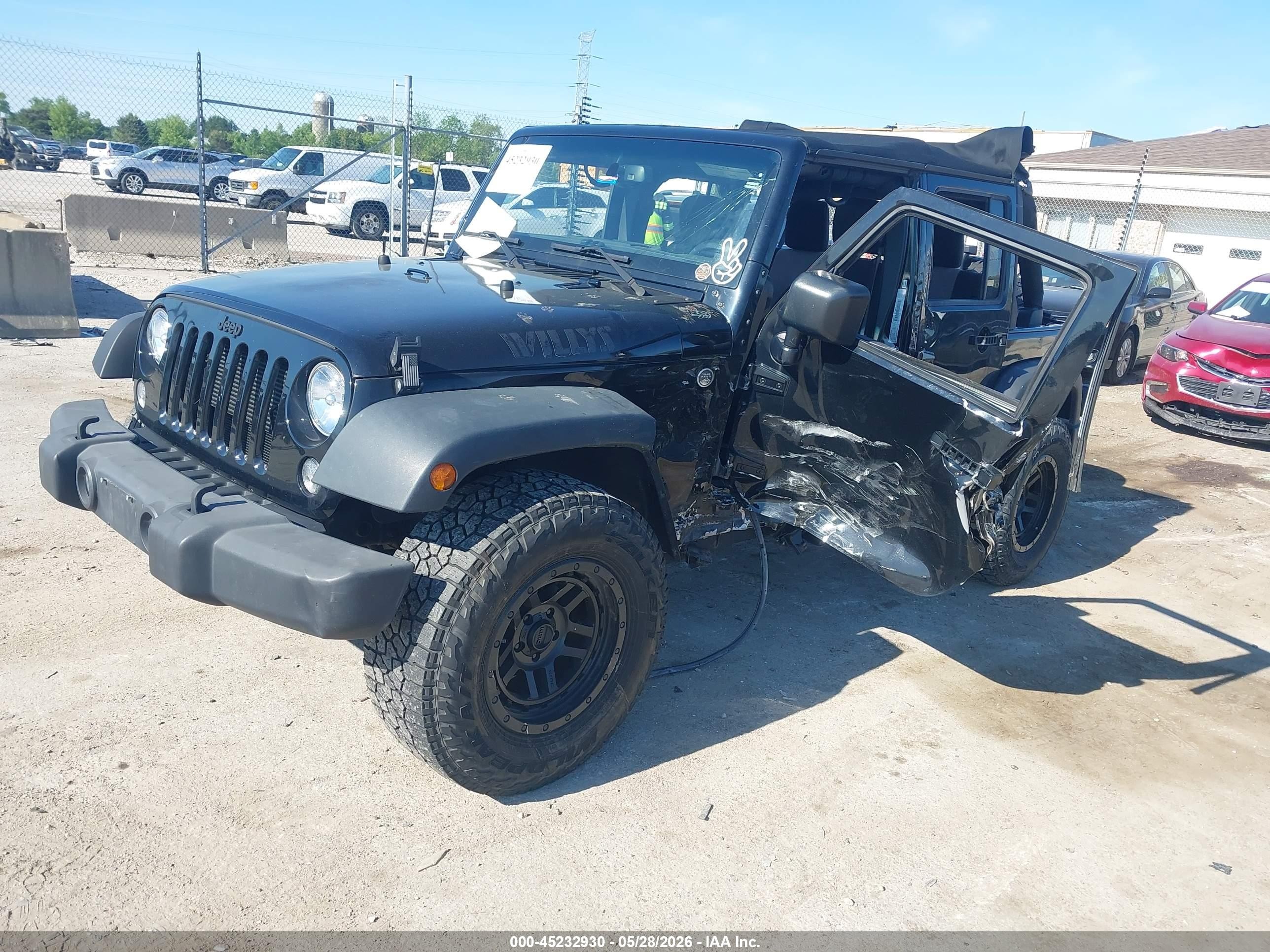 2015 Jeep Wrangler Unlimited Sport Black vin: 1C4BJWDG2FL695279