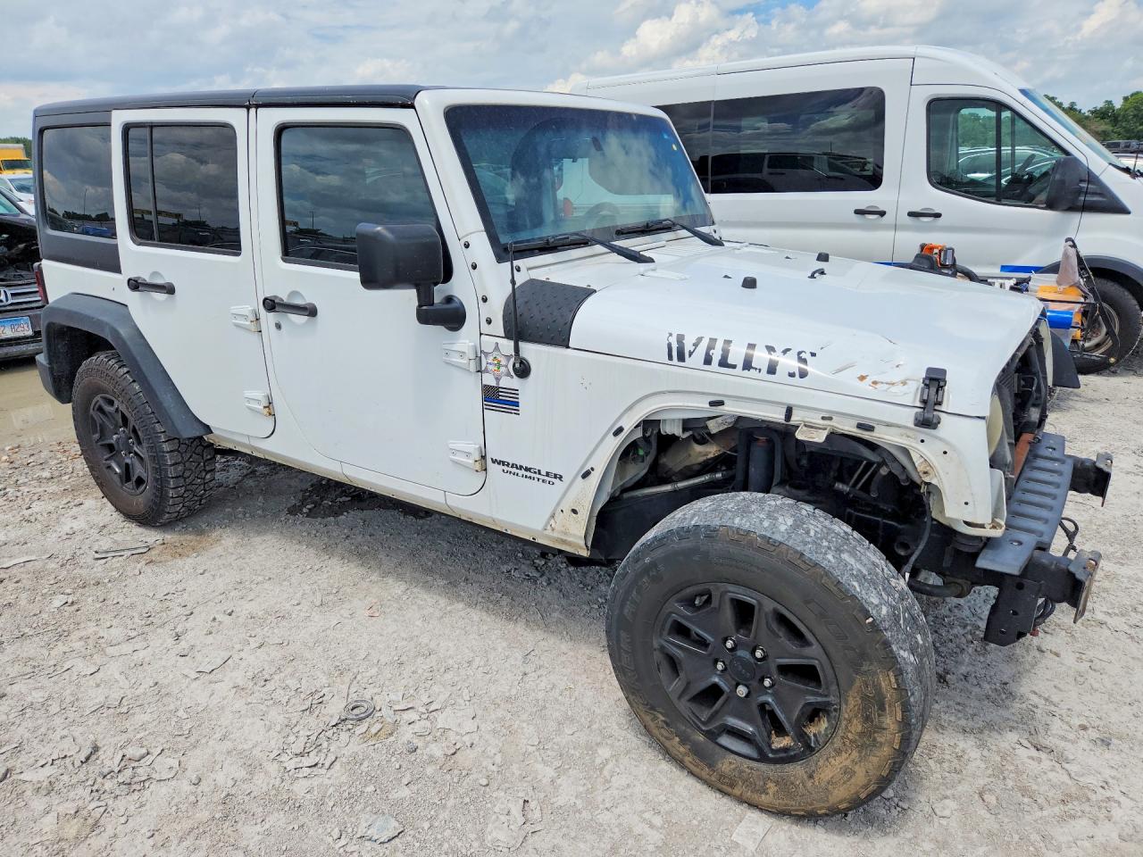 2015 Jeep Wrangler Unlimited Sport White vin: 1C4BJWDG2FL721797