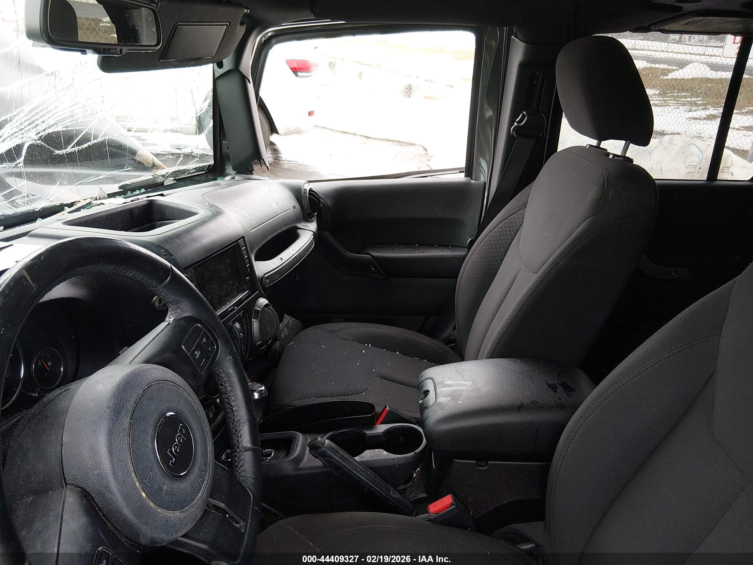 2017 Jeep Wrangler Unlimited Sport 4x4 Серый vin: 1C4BJWDG2HL729546