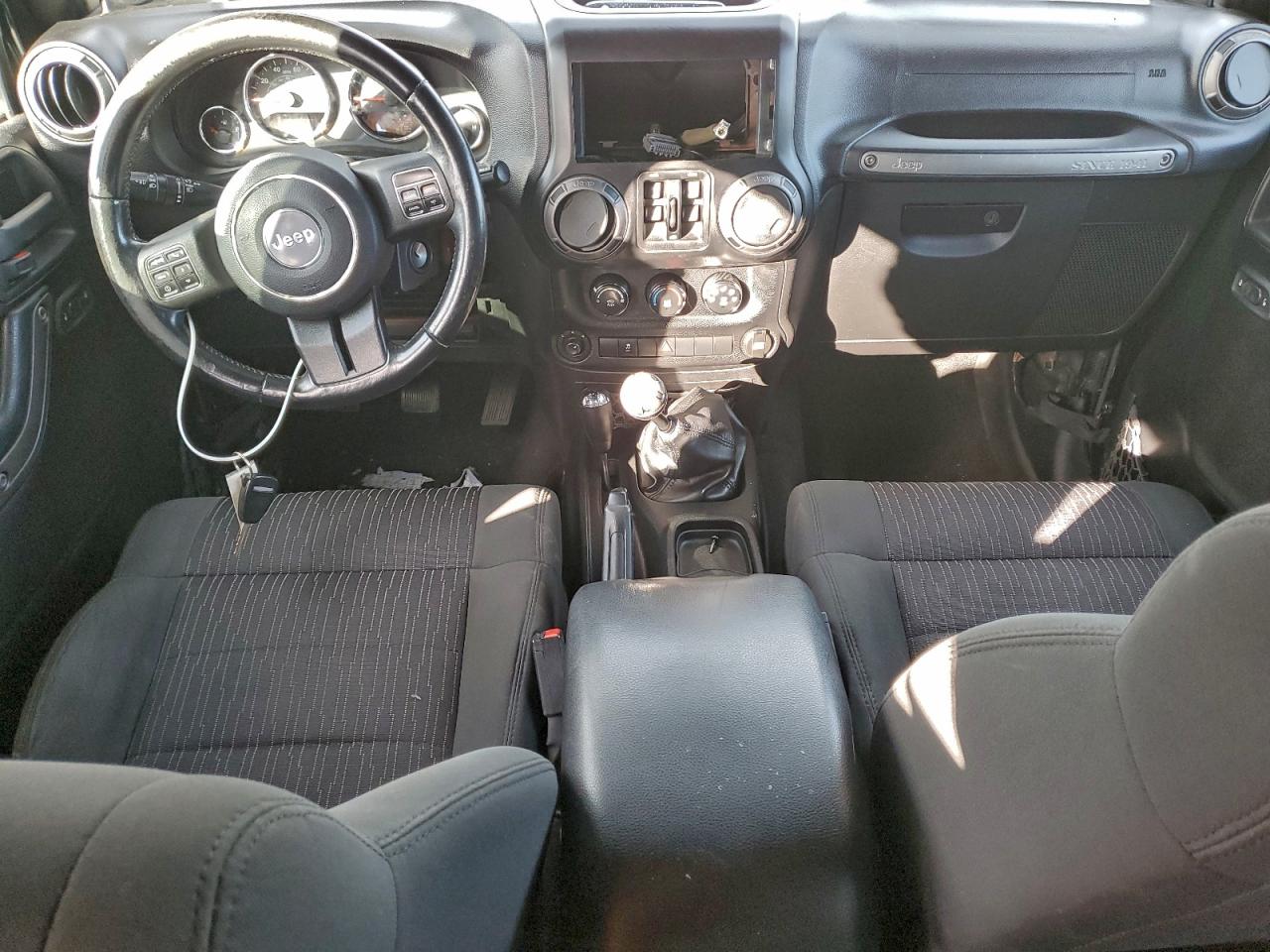 2012 Jeep Wrangler Unlimited Sport Black vin: 1C4BJWDG3CL206013