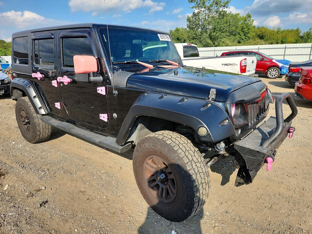 2012 Jeep Wrangler Unlimited Sport Черный vin: 1C4BJWDG3CL220784