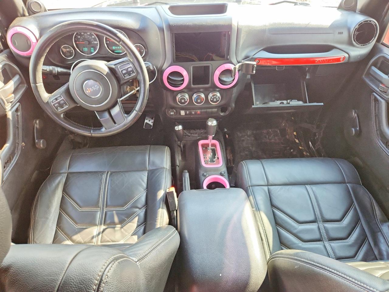 2012 Jeep Wrangler Unlimited Sport Черный vin: 1C4BJWDG3CL220784