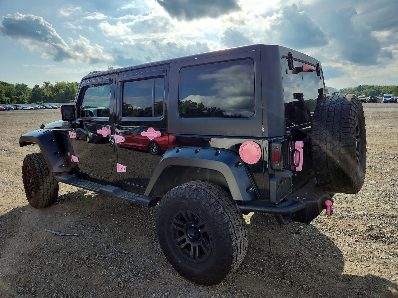 2012 Jeep Wrangler Unlimited Sport Черный vin: 1C4BJWDG3CL220784