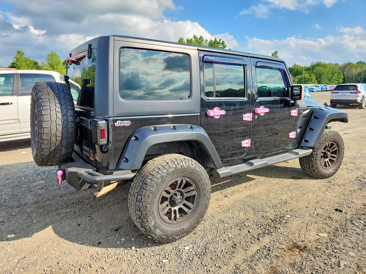 2012 Jeep Wrangler Unlimited Sport Черный vin: 1C4BJWDG3CL220784