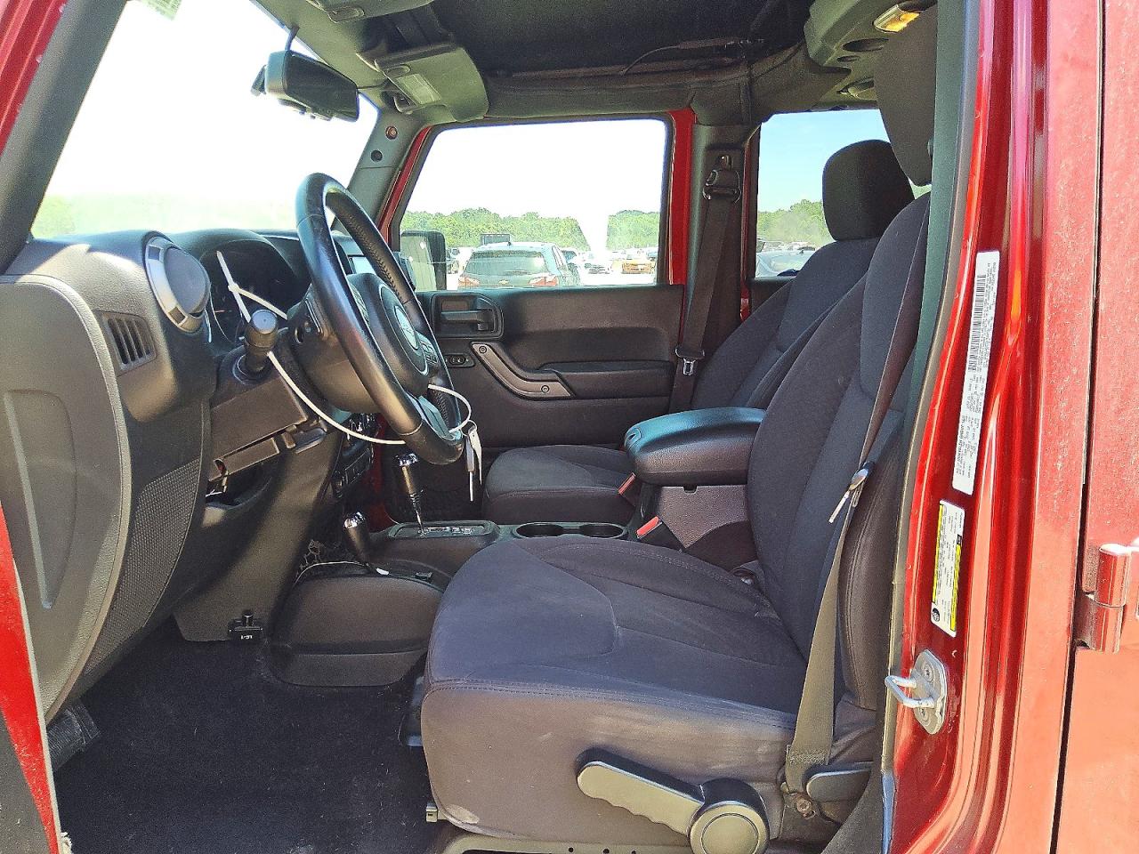 2013 Jeep Wrangler Unlimited Sport Burgundy vin: 1C4BJWDG3DL509732