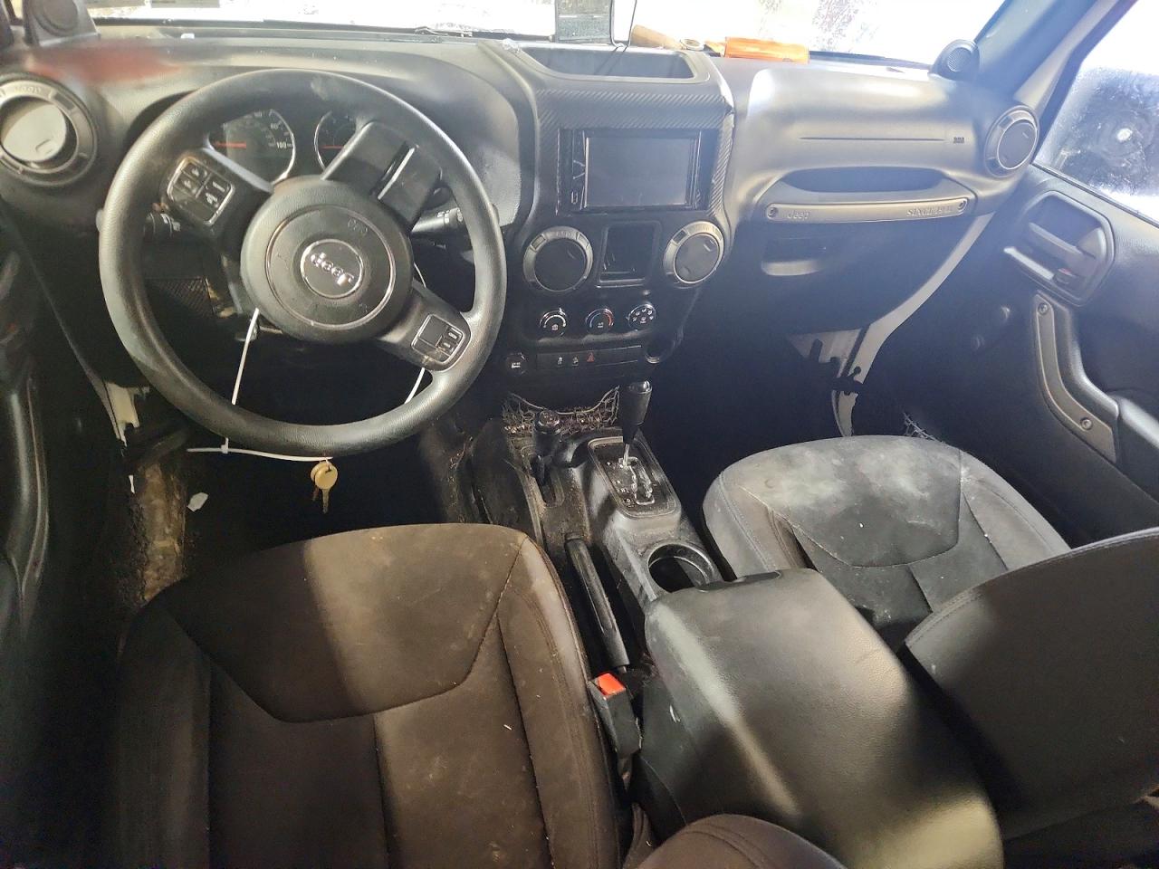2013 Jeep Wrangler Unlimited Sport Белый vin: 1C4BJWDG3DL601357