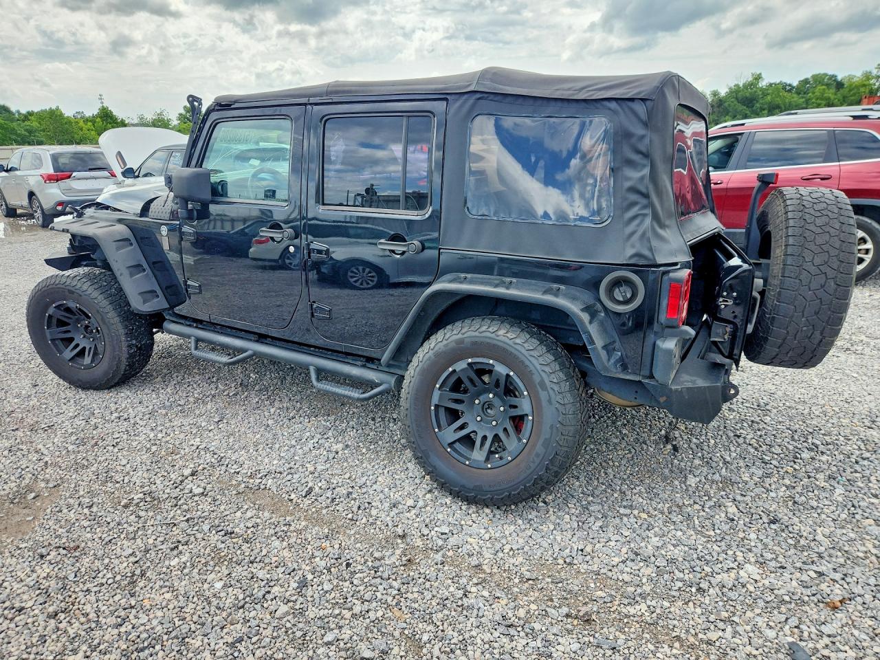 2013 Jeep Wrangler Unlimited Sport Black vin: 1C4BJWDG3DL650140