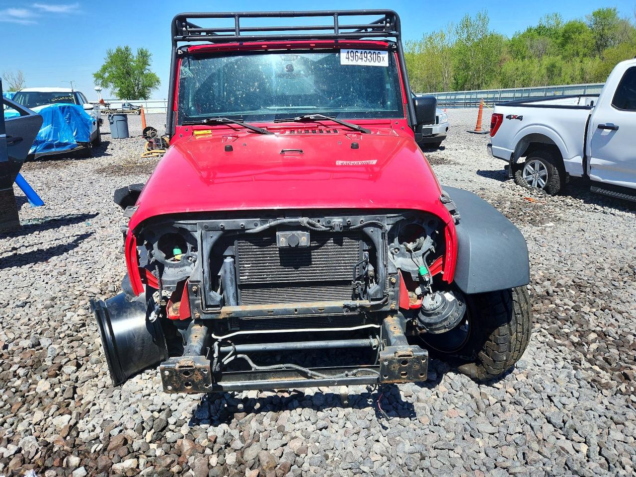 2014 Jeep Wrangler Unlimited Sport Red vin: 1C4BJWDG3EL175008