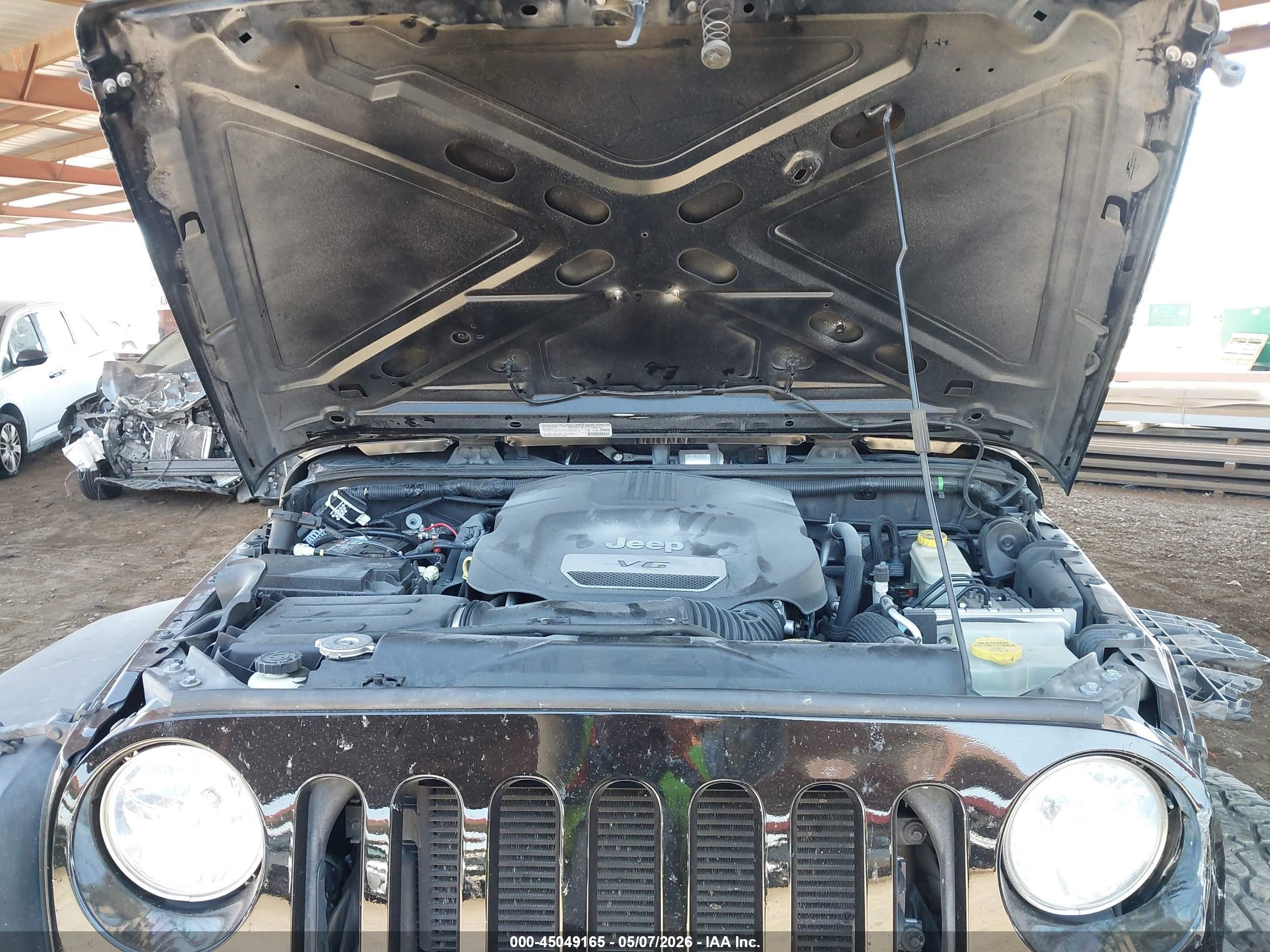 2014 Jeep Wrangler Unlimited Sport Black vin: 1C4BJWDG3EL201817