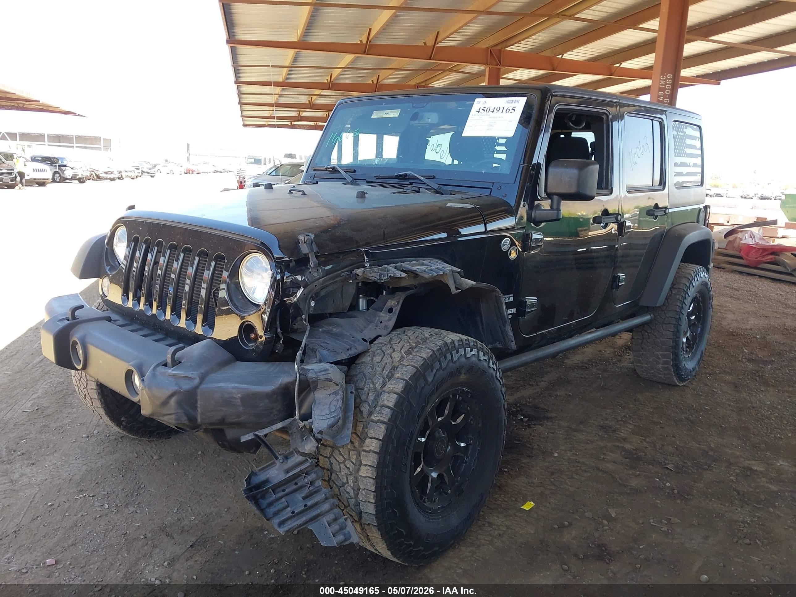 2014 Jeep Wrangler Unlimited Sport Black vin: 1C4BJWDG3EL201817