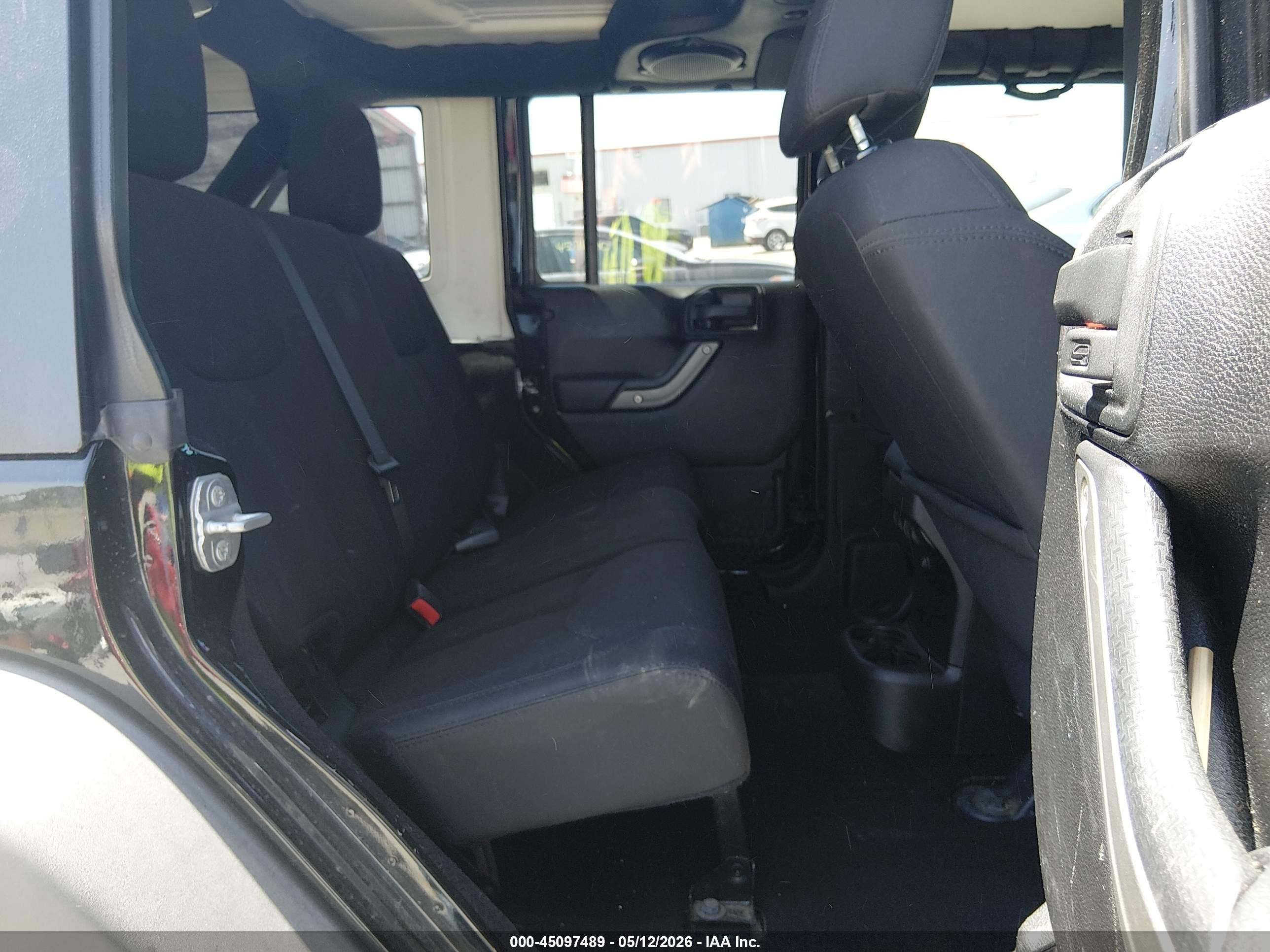 2014 Jeep Wrangler Unlimited Sport Black vin: 1C4BJWDG3EL281863