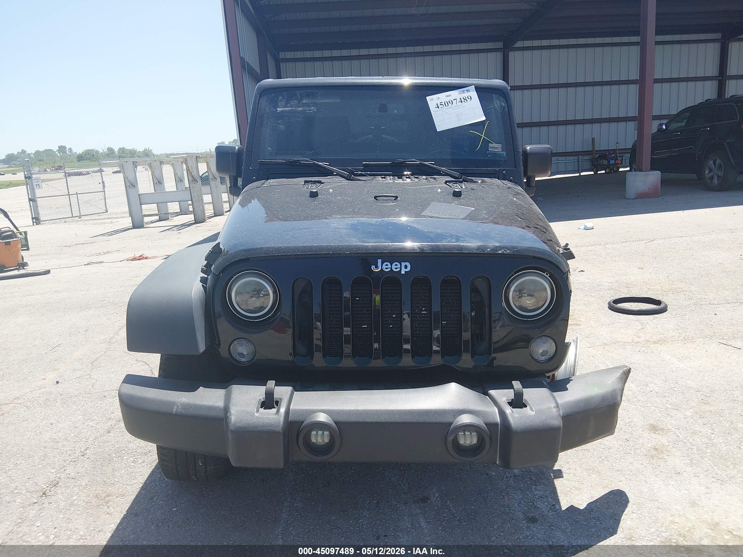 2014 Jeep Wrangler Unlimited Sport Black vin: 1C4BJWDG3EL281863