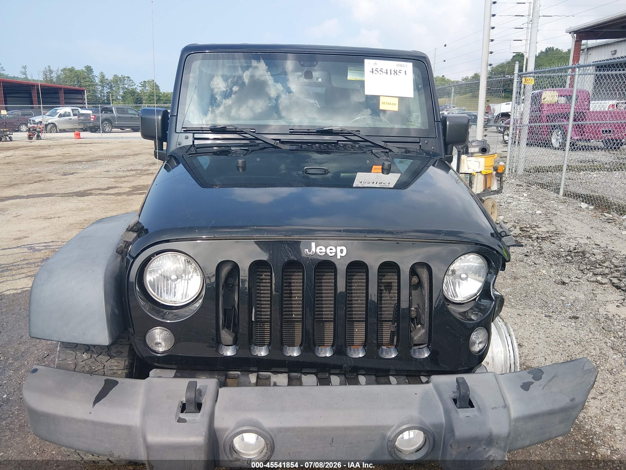 2015 Jeep Wrangler Unlimited Sport Черный vin: 1C4BJWDG3FL519437
