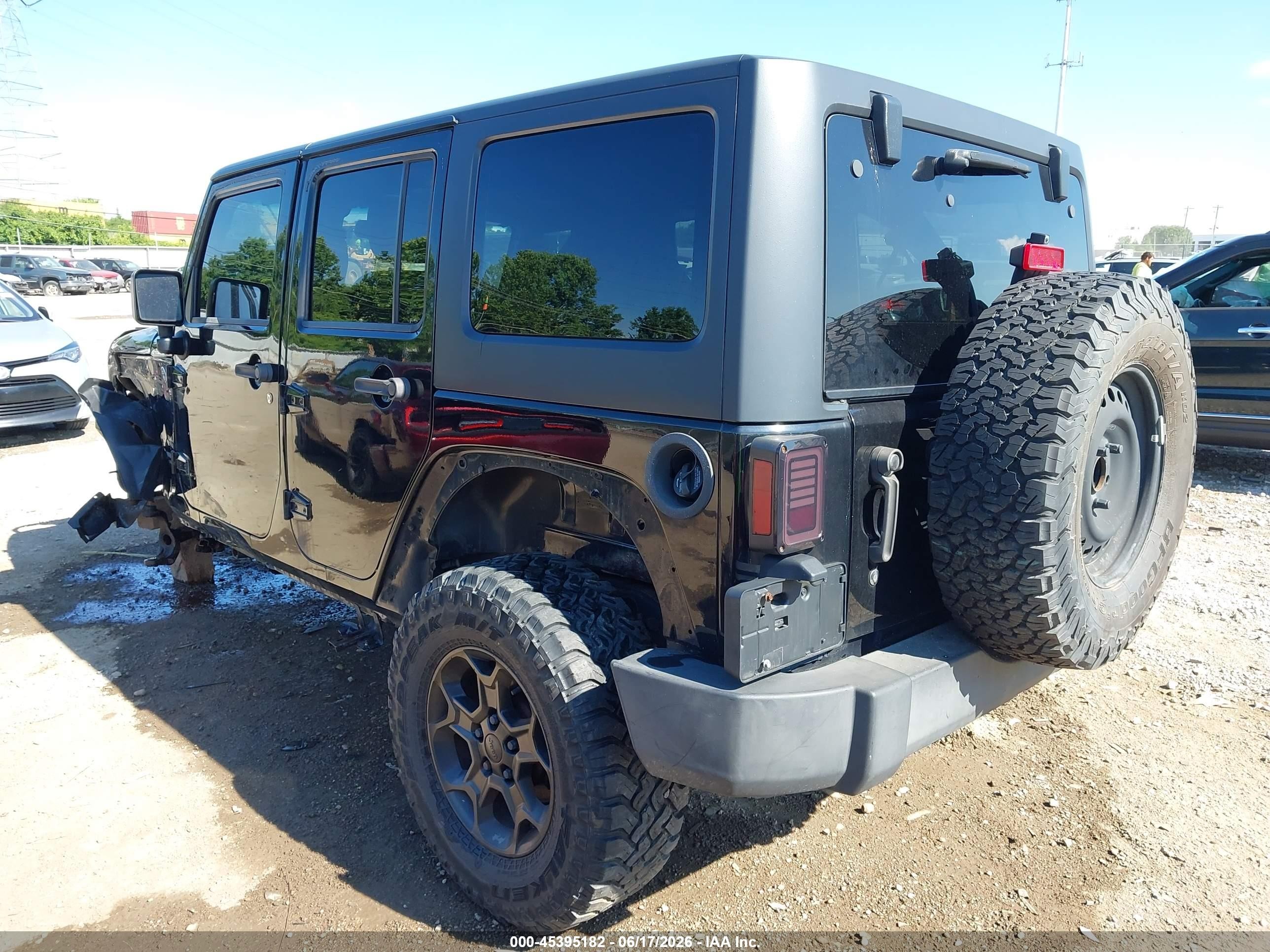 2015 Jeep Wrangler Unlimited Sport Black vin: 1C4BJWDG3FL576656